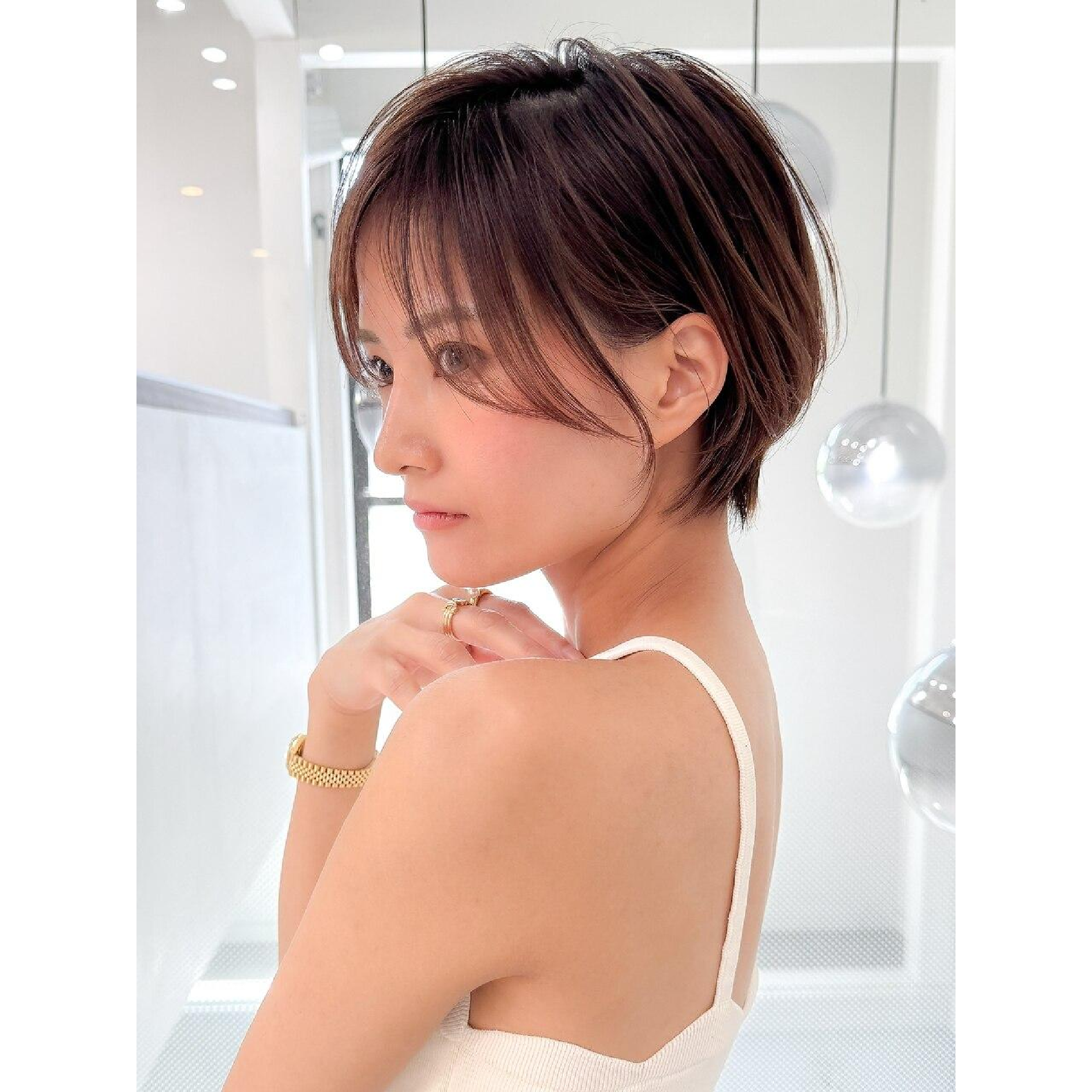 【三上指名限定】大人美人ショートカット+N.カラー+3ステップトリートメント