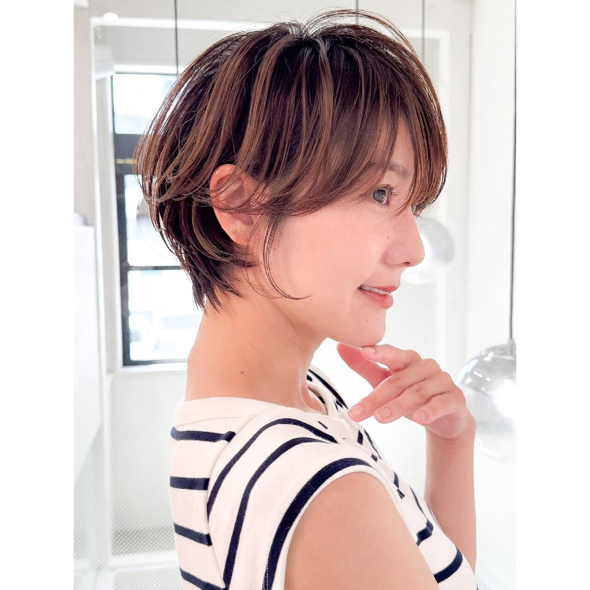 【三上指名限定】大人美人ショート+ふんわりケアパーマ+3stepトリートメント