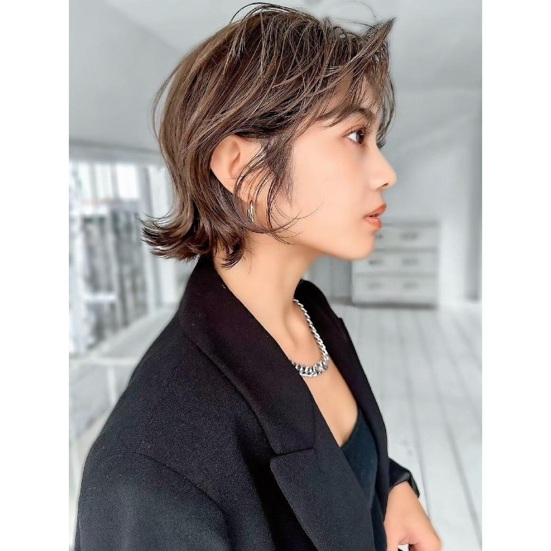 カット＋カラー＋デザインパーマ＋3stepトリートメント￥19200/銀座/銀座