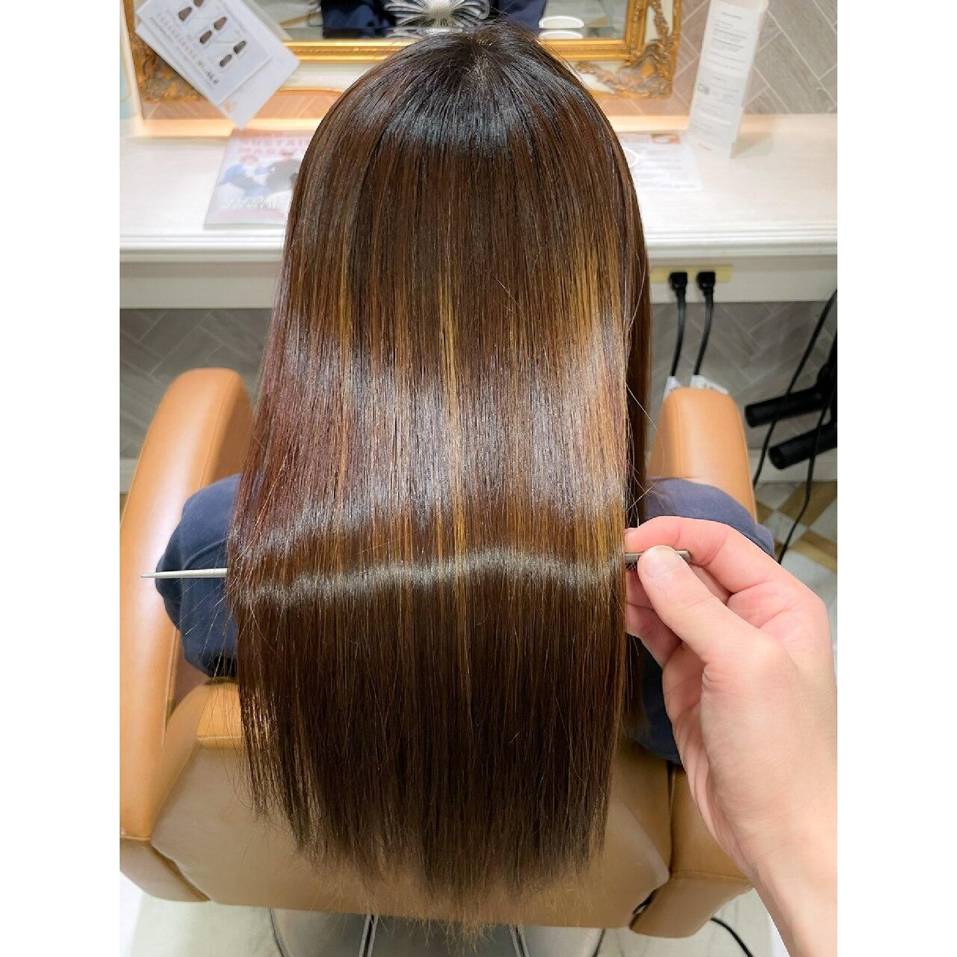 【Shina指名限定】ブリーチ縮毛矯正+カット+トリートメント