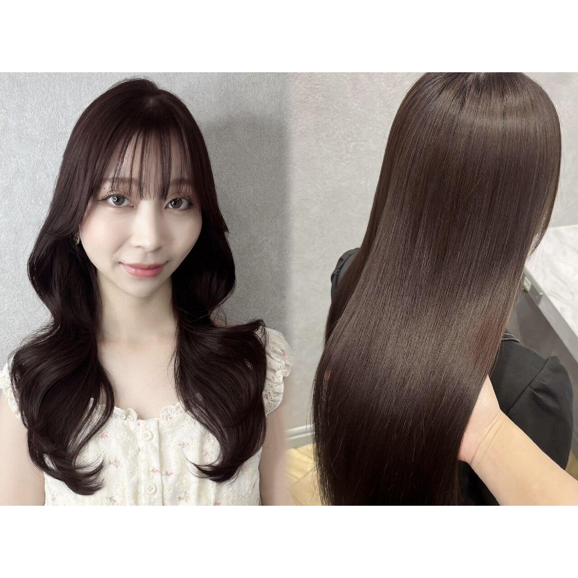 癖毛を抑制【ヒートケアヘアポテンツァ】+カット+カラー／￥21,200-