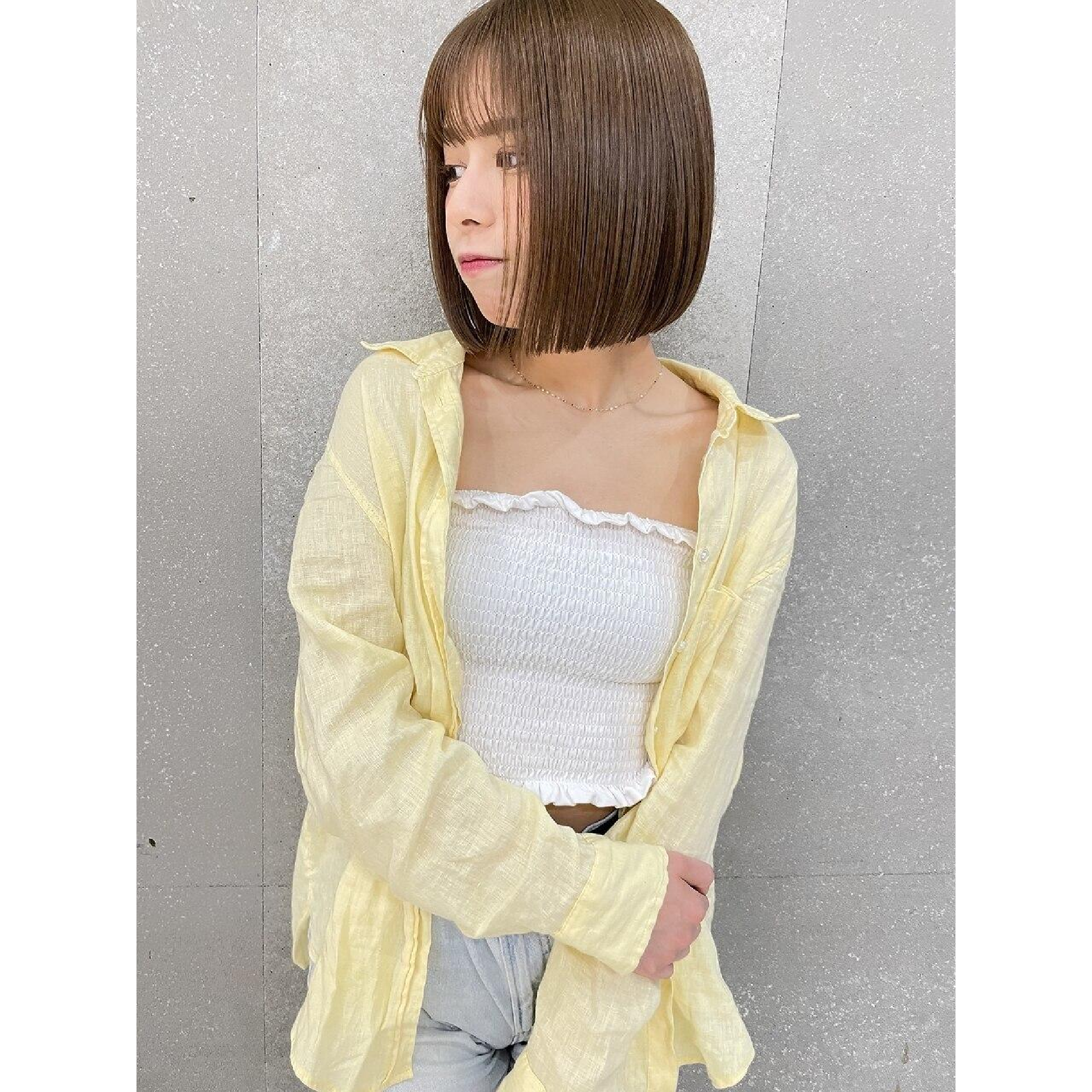 [迷ったらこちら→]似合わせカット+カラー+1stepトリートメント￥8400