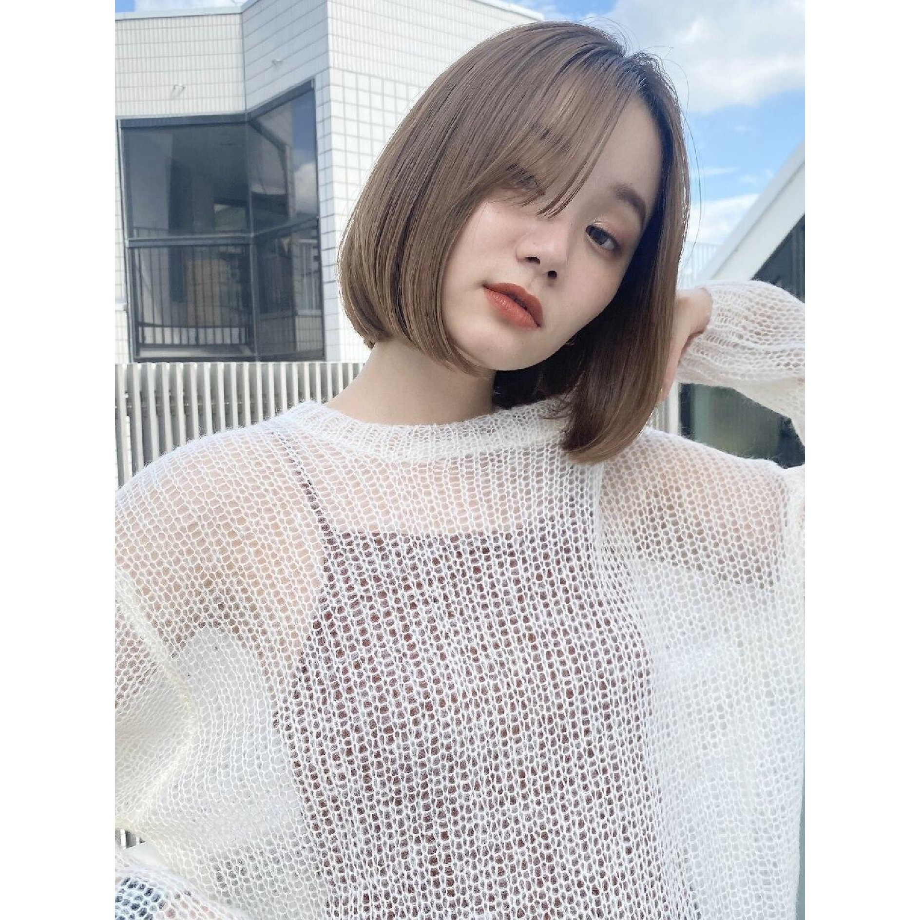 【ヘアドネーションカット】+カラー+1stepトリートメント