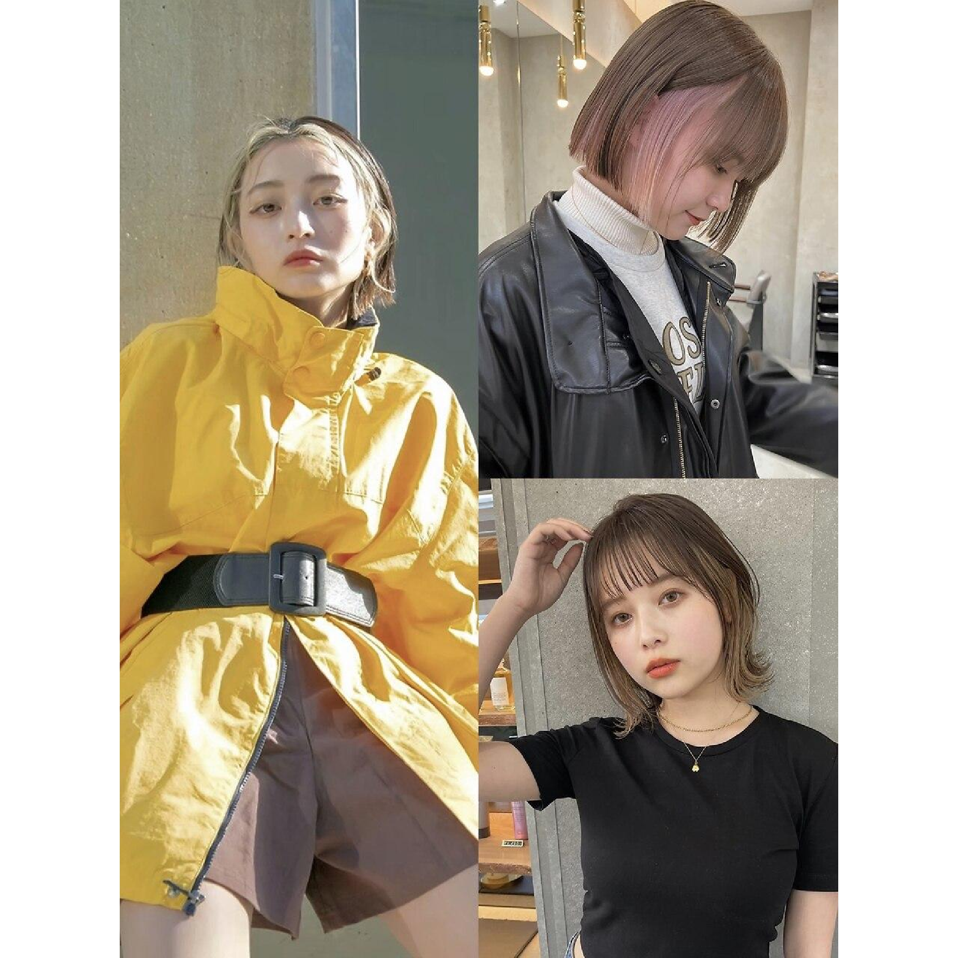 【フェイスフレーミングorインナーカラー】＋カット＋カラー＋トリートメント