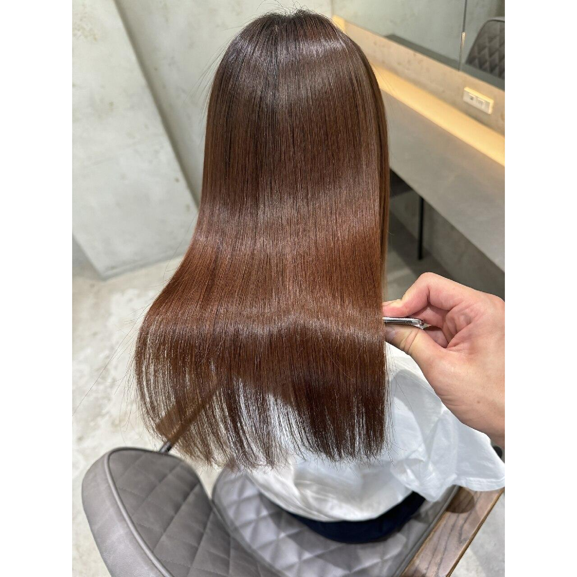 【三ツ木指名限定】ブリーチ縮毛矯正＋カット＋トリートメント