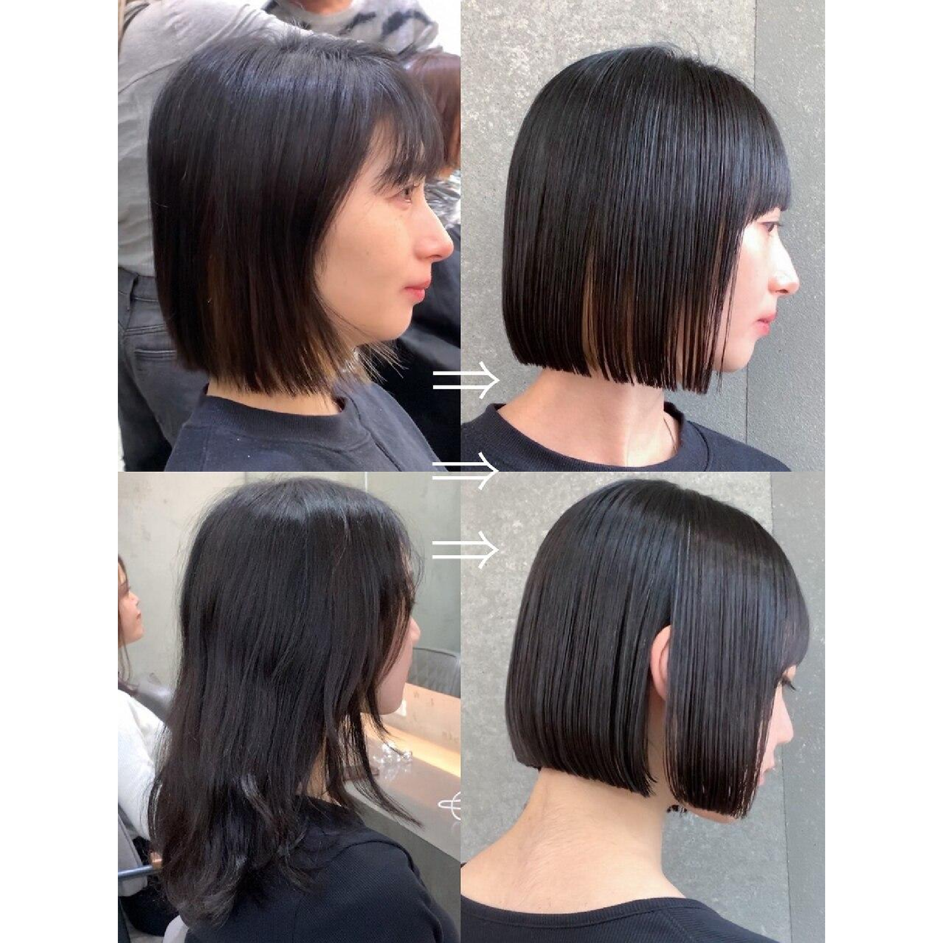 【伊杏指名限定】骨格矯正カット+柔らか美髪矯正+最高級4トリートメント