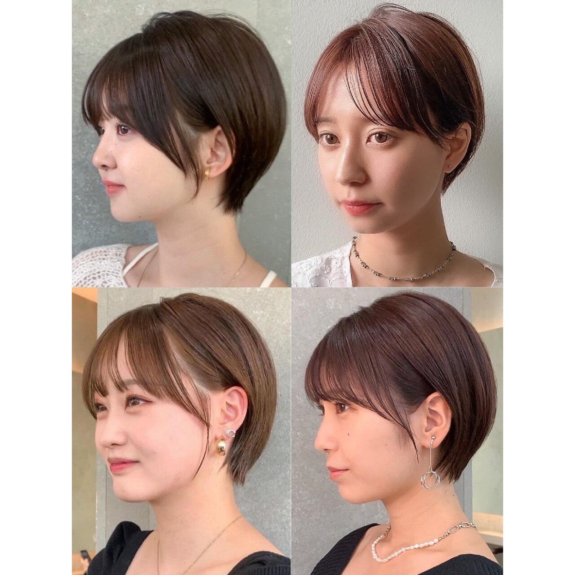 【伊杏指名限定】似合わせ小顔ショート+髪質改善3stepトリートメント