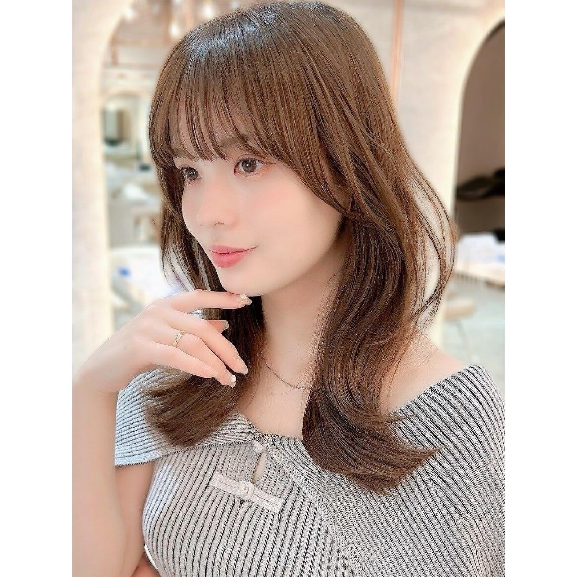 1STEPトリートメント+カット＋ハイライト、アルミ25枚まで+全体カラー