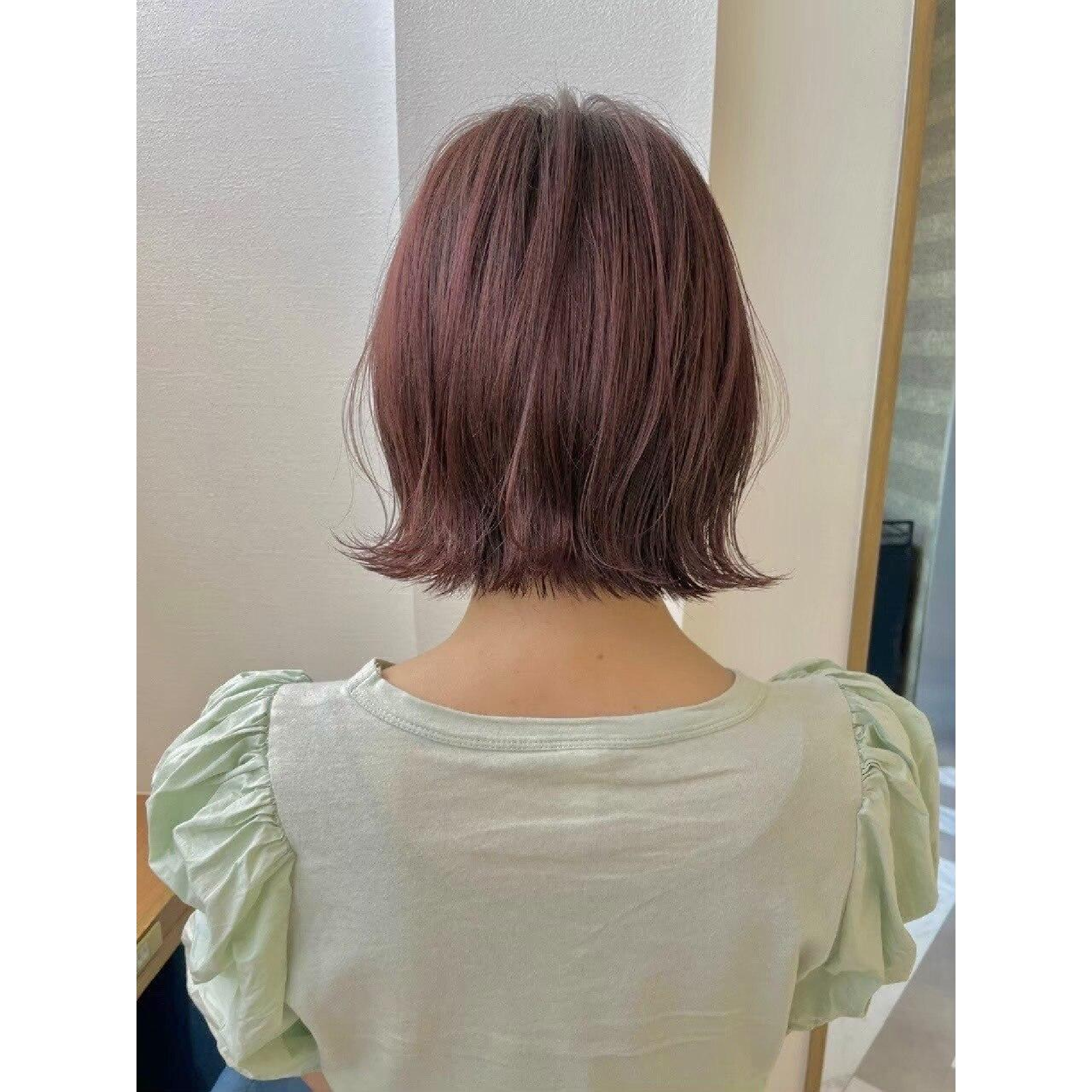 【田邉限定】透明感◎ブリーチなしダブルカラー＋カット＋トリートメント