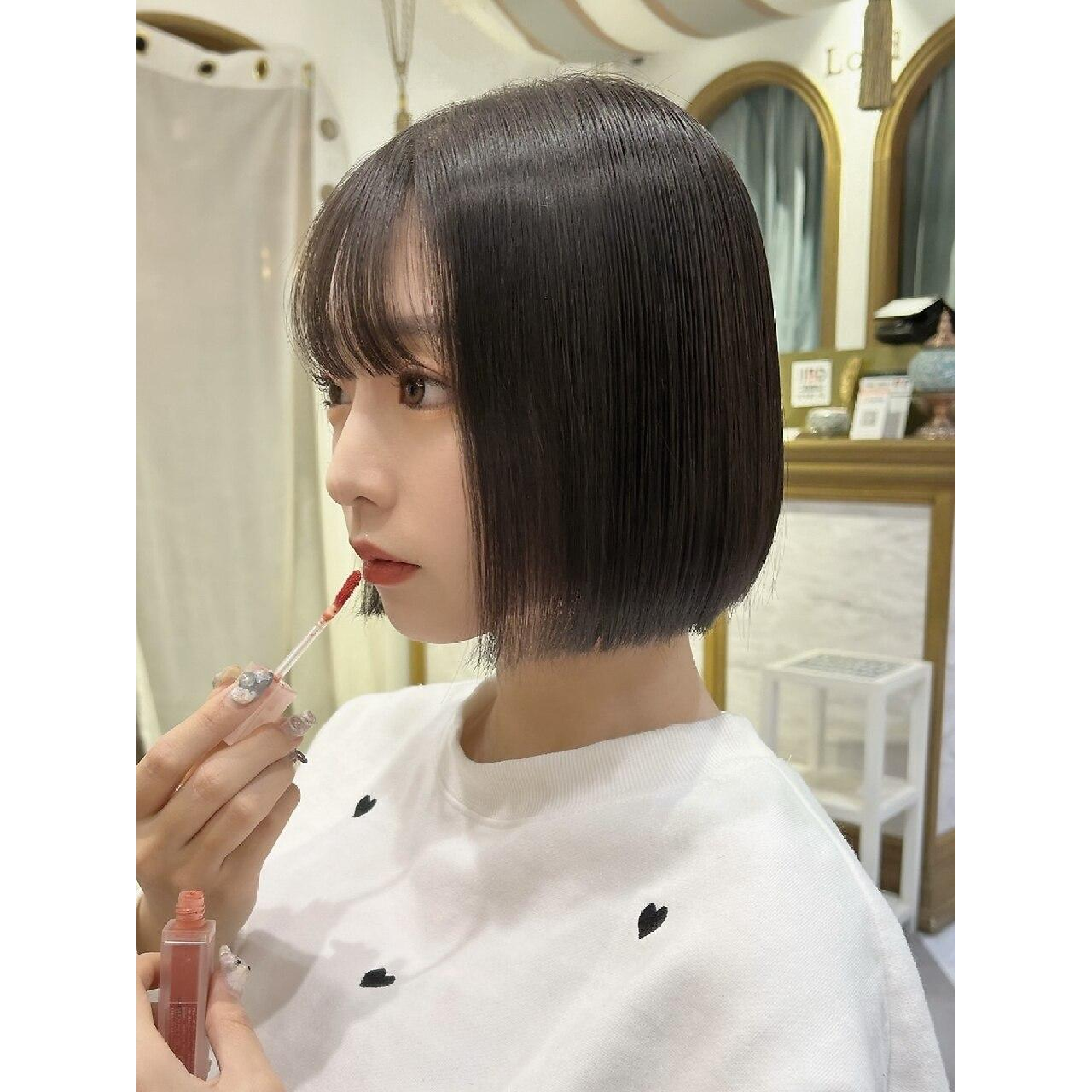 【田邉限定】縮毛矯正アフターケア美髪酸熱トリートメント＋カットカラー