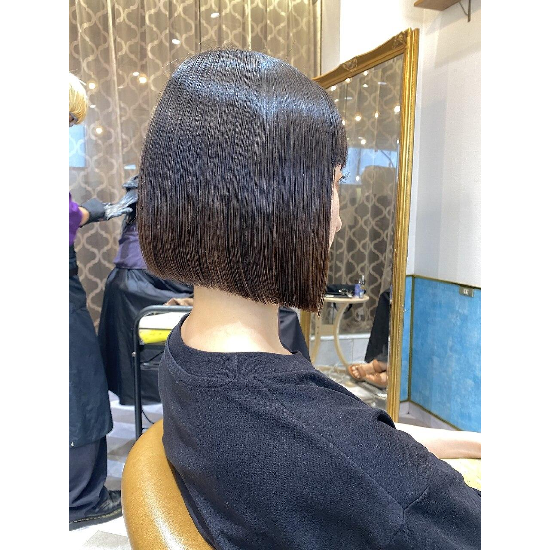 【西田指名限定】地毛風美髪縮毛矯正+カット+3stepトリートメント