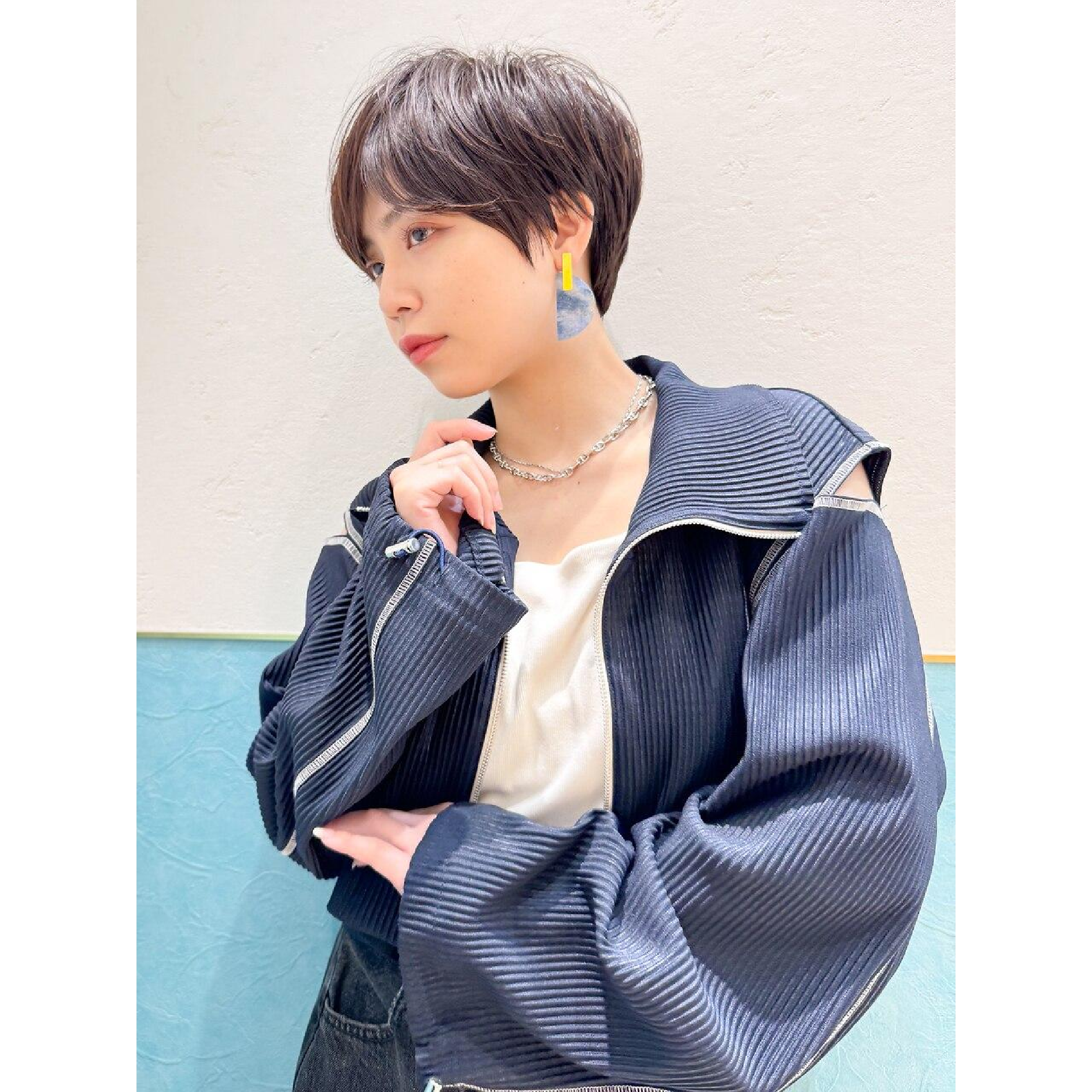 【人気No.1ブリーチなし発色◎】カット+N.カラー+1stepトリートメント