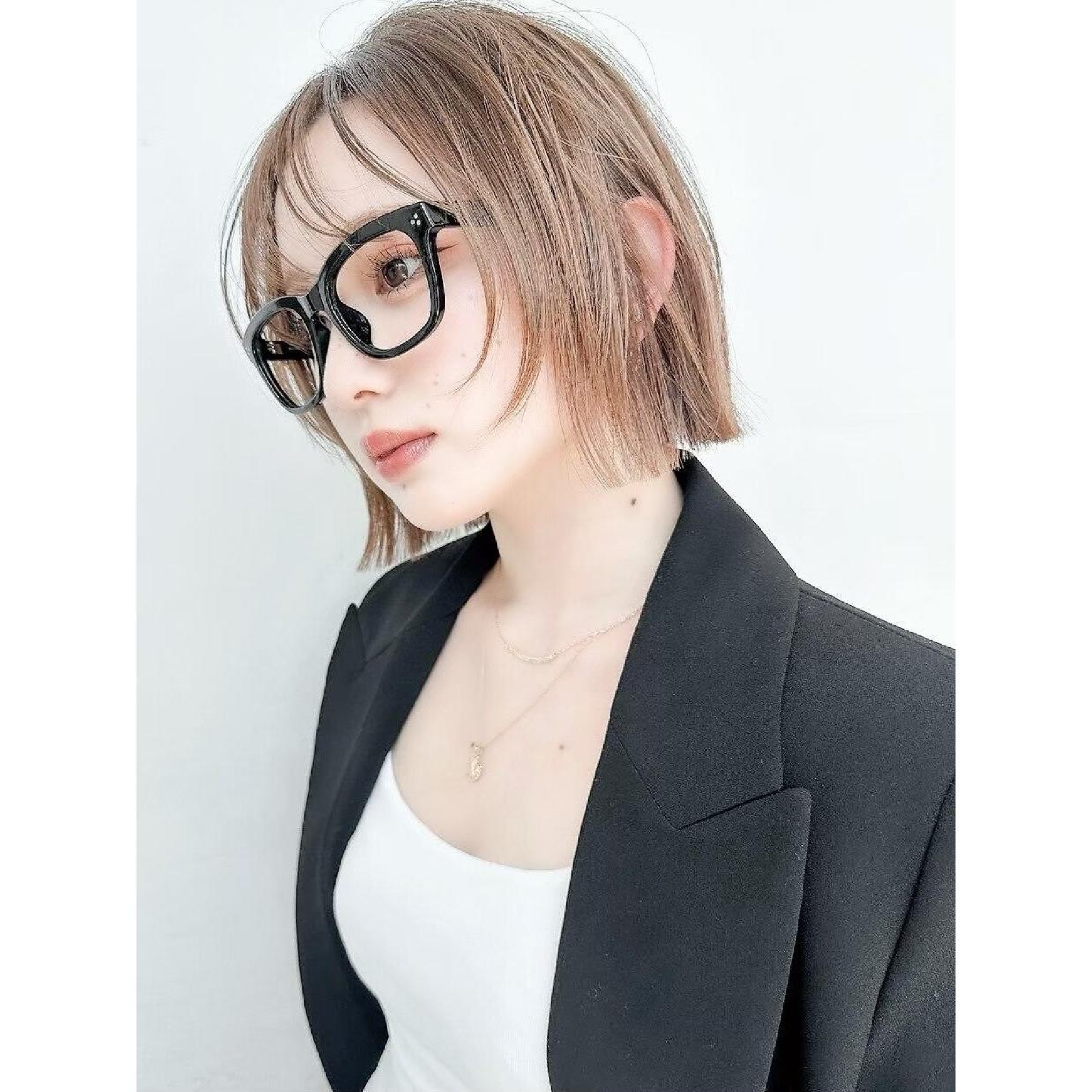 【ブリーチなしダブルカラ-】カット+ダブルカラー+1stepトリートメント