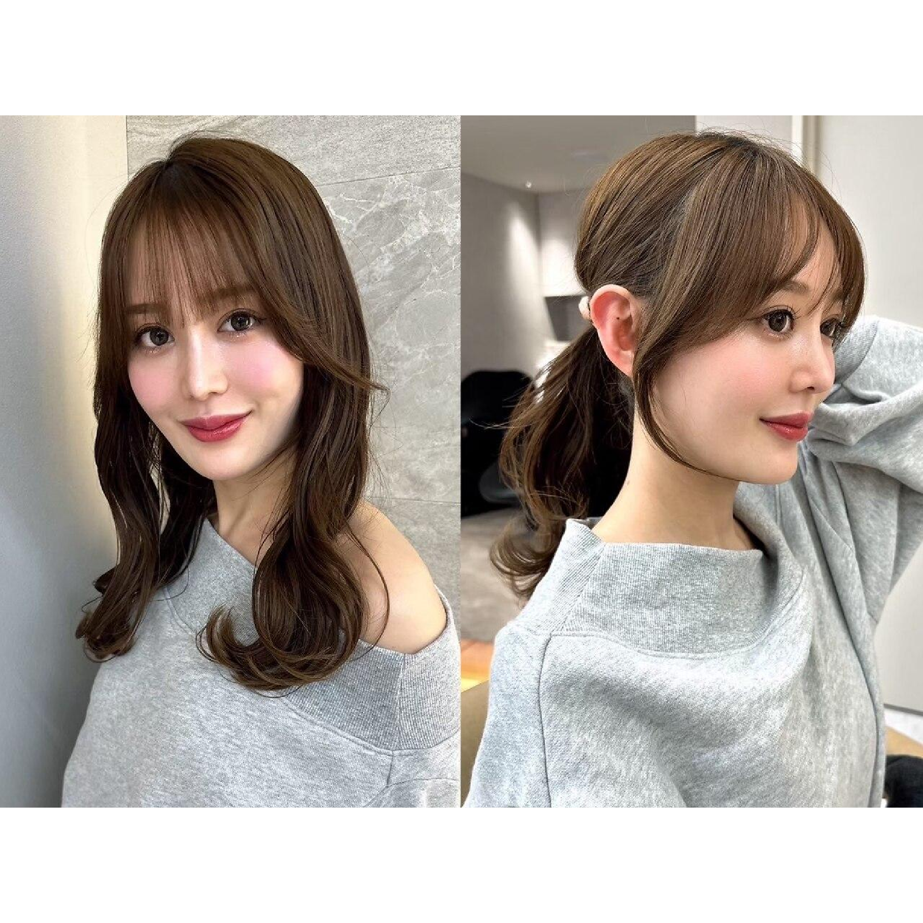 【amika指名限定】似合わせカット＋透明感カラー＋1stepトリートメント/池