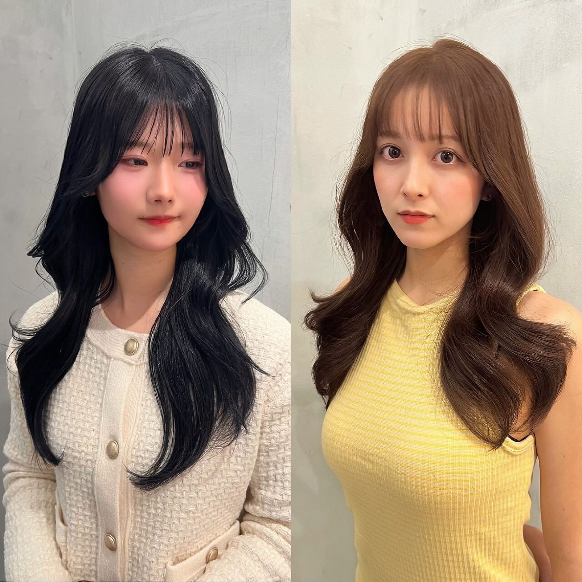 【羽田限定】韓国風カット＋透明感カラー＋1stepTr+スタイリング仕上げ［柏］