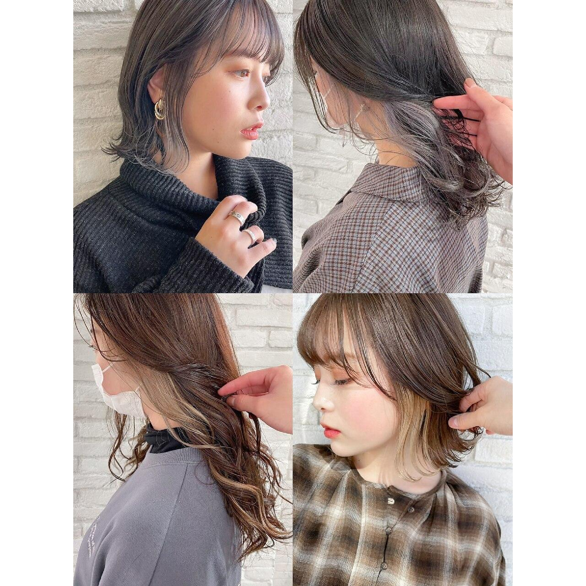 【トレンド】カット+ブリーチイヤリングカラー+前処理トリートメント