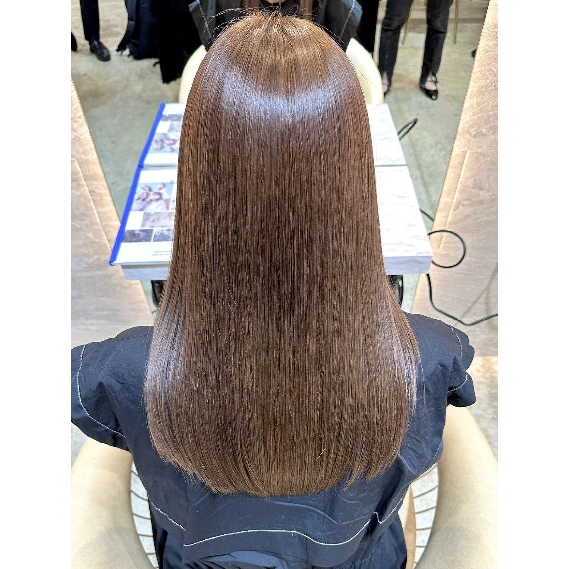 【柴田限定】カット+美髪縮毛矯正+お悩み別ケラスターゼ4stトリートメント