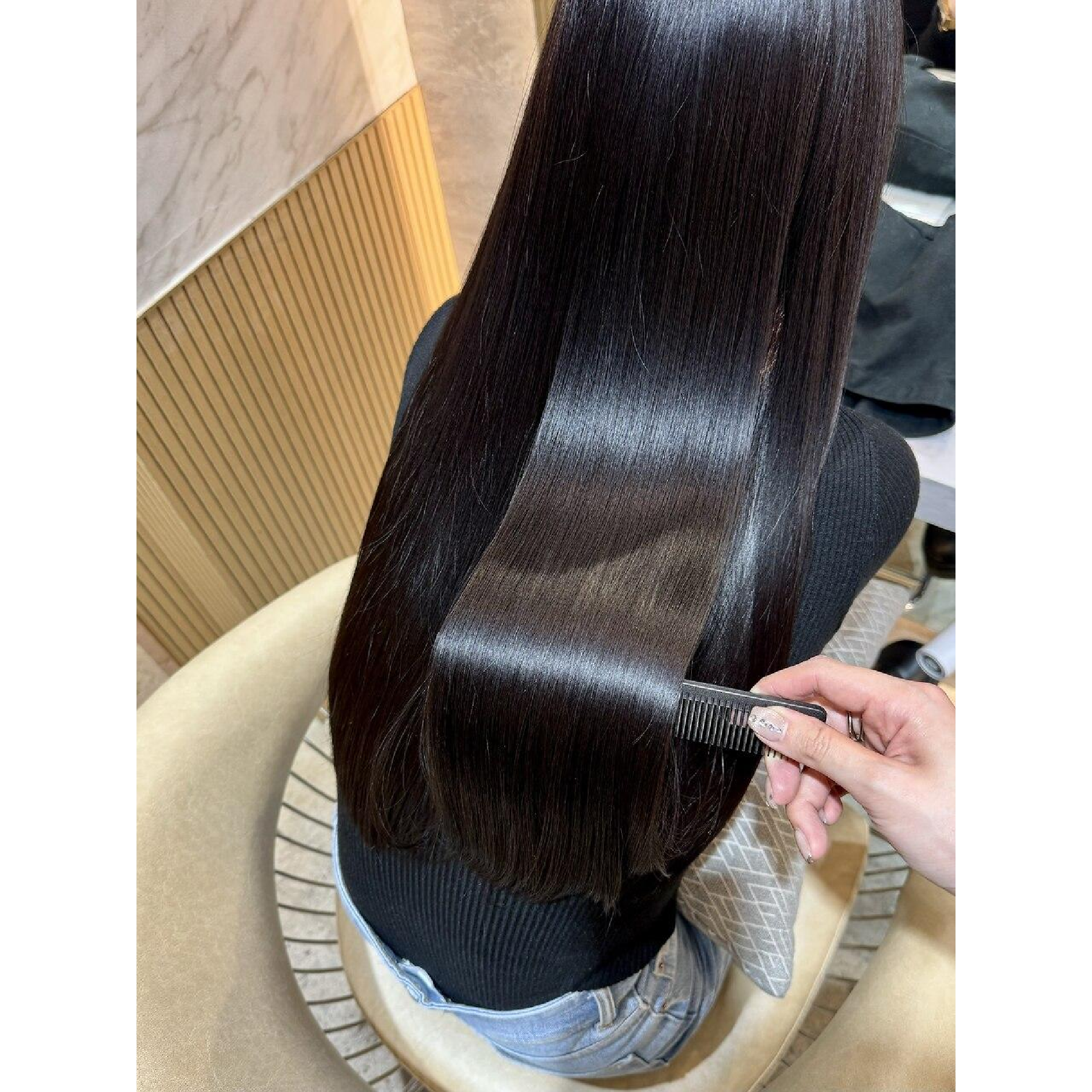 【柴田限定】カット+美髪矯正+N.カラー+悩み別ケラスターゼ4stトリートメント