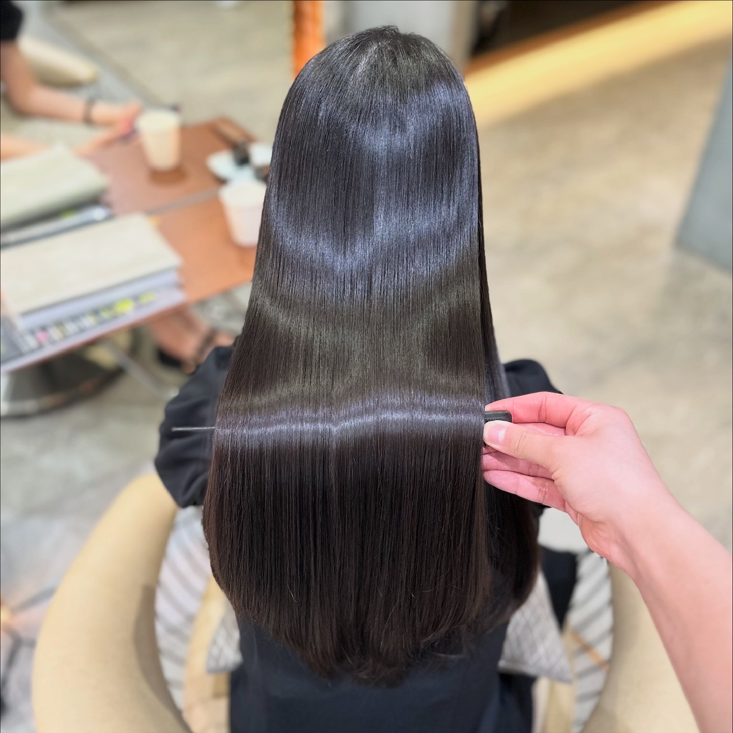 【初回限定クーポン❣️】カット＋巻ける縮毛矯正＋透明感カラー＋トリートメント