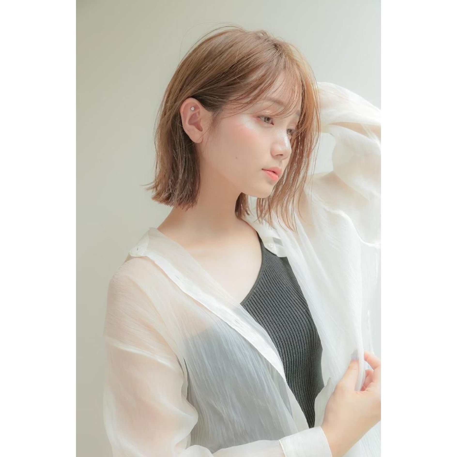 【全体ブリーチ】カット＋ダブルカラー＋トリートメント【横浜】
