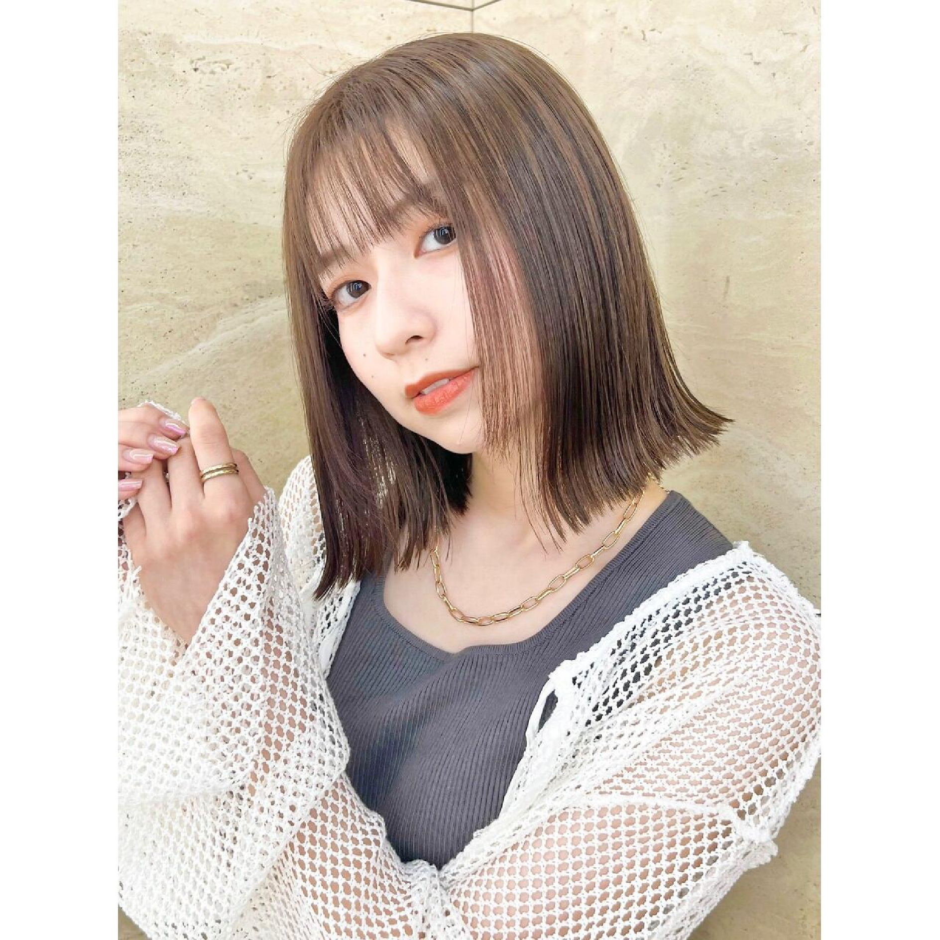 前髪縮毛矯正＋カット＋1stepトリートメント《11000円》[立川/髪質改善]