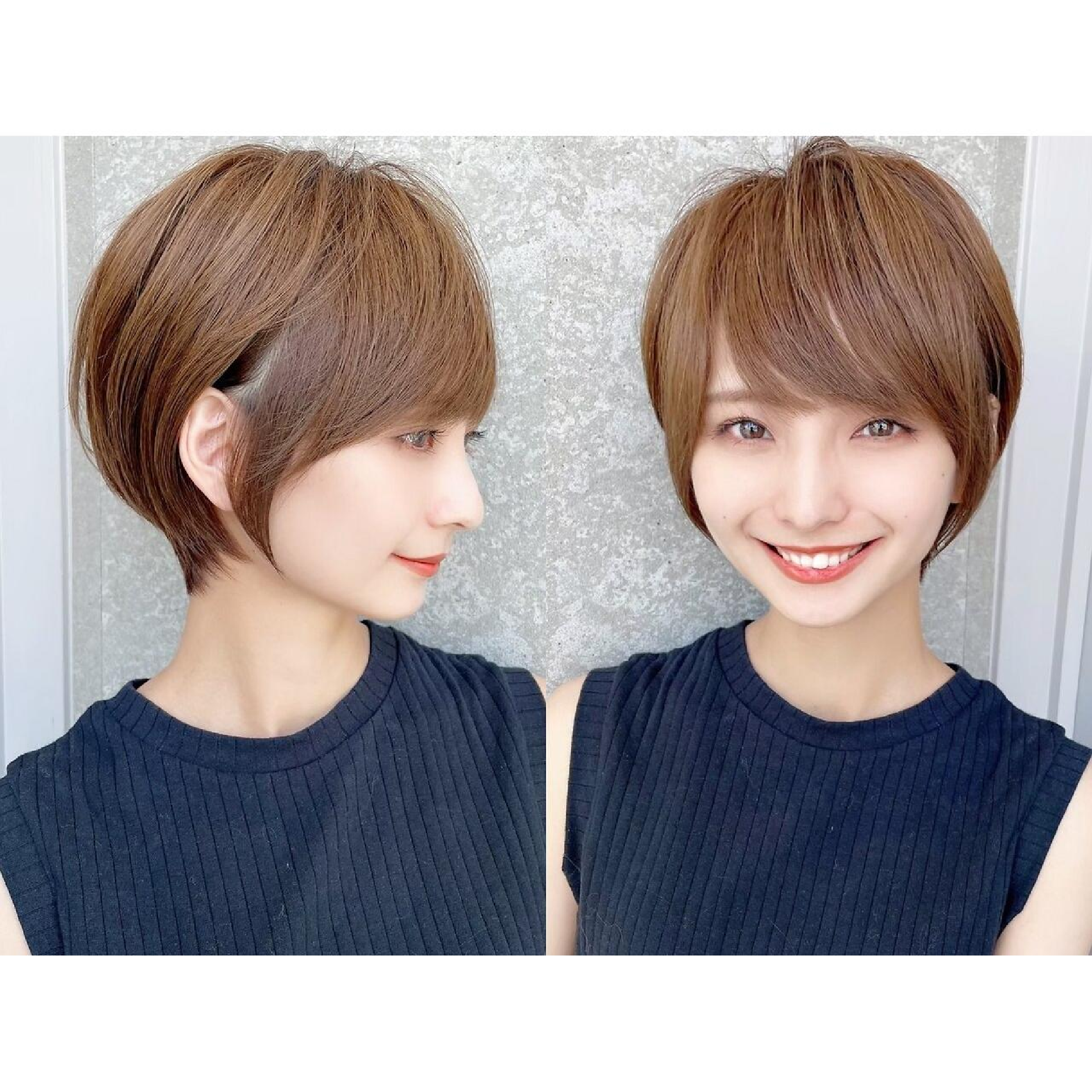 似合わせカット+リタッチカラー+スチーム1stepトリートメント/池袋/池袋駅