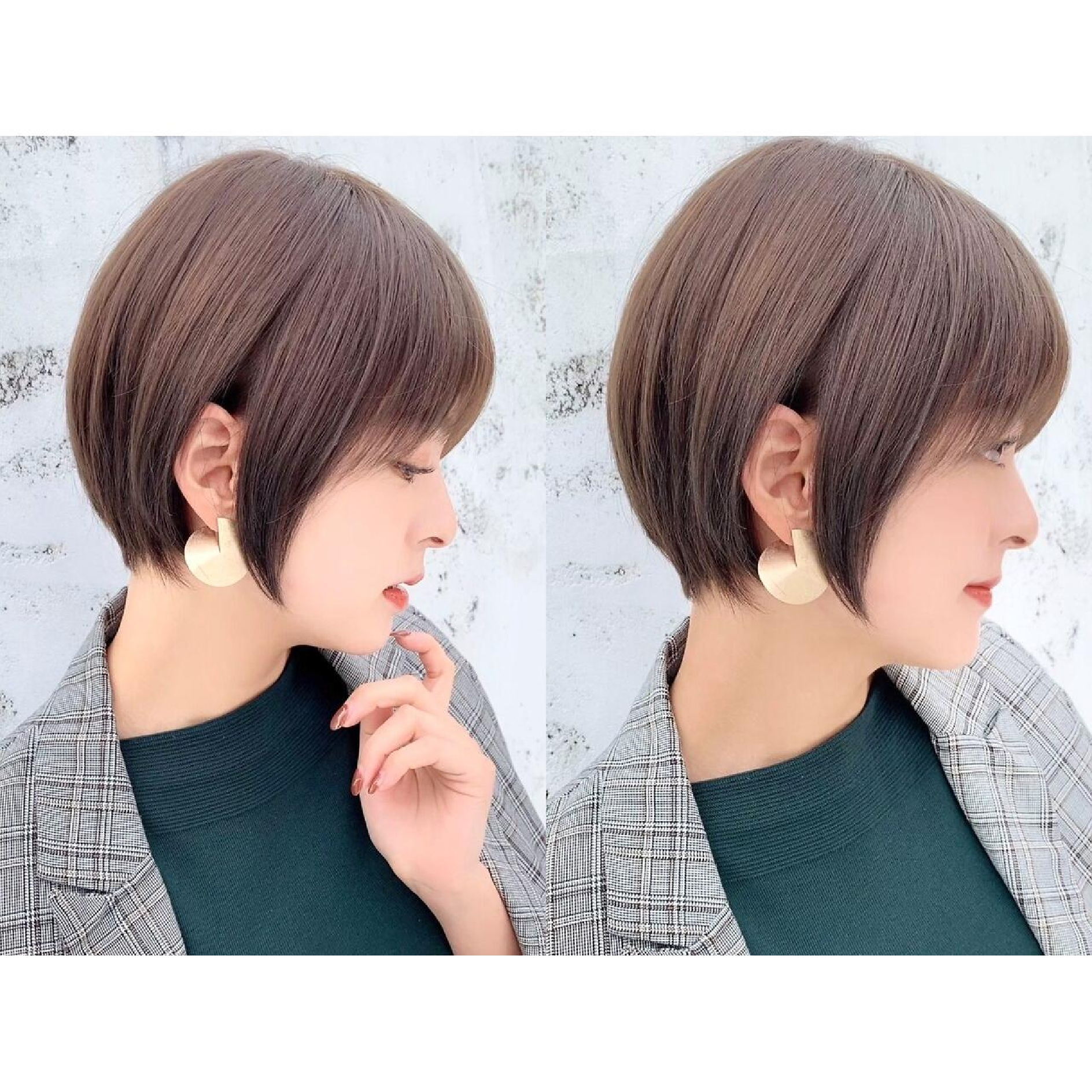 カット+前髪縮毛矯正+スチーム1stepトリ-トメント/池袋/池袋駅