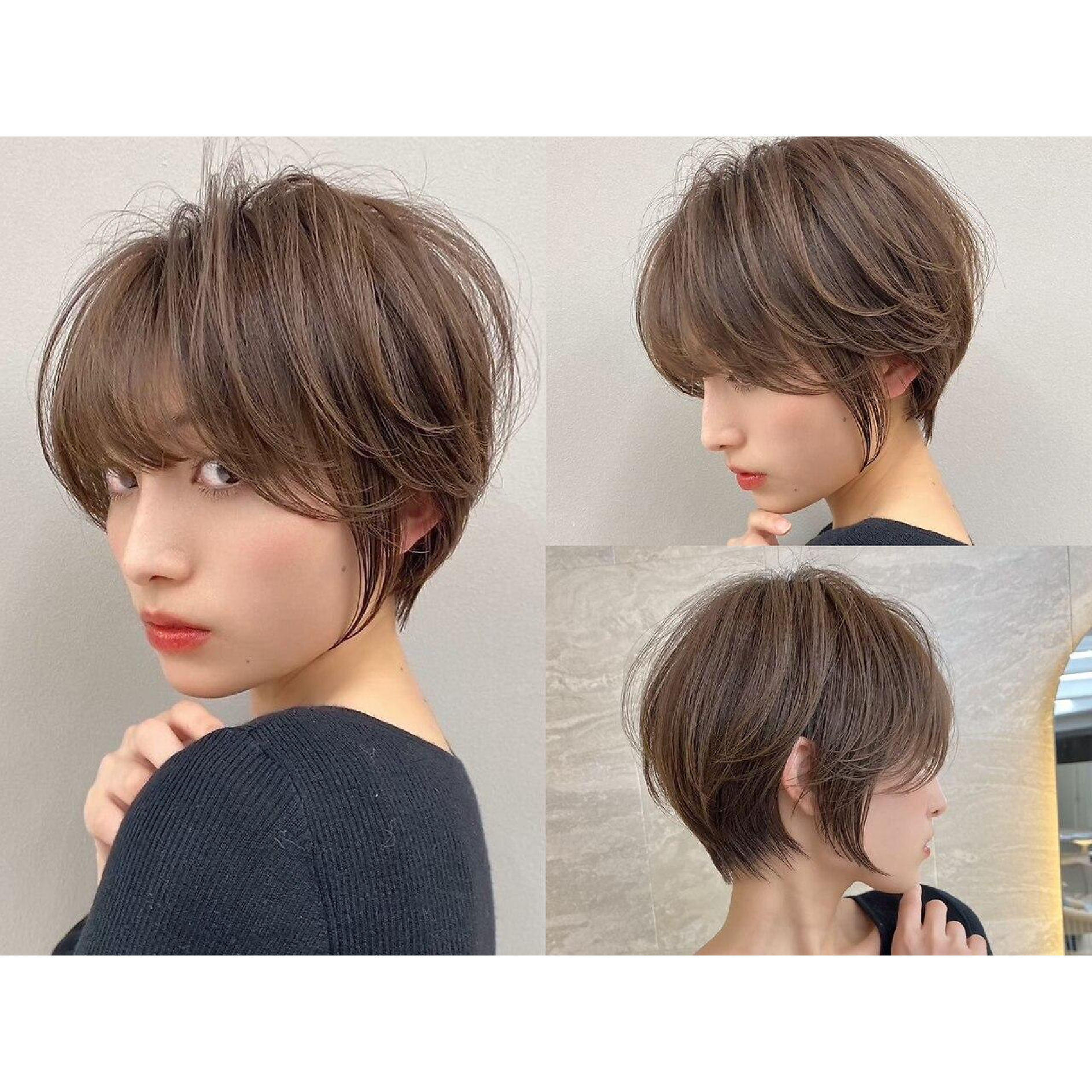 【山本指名限定】似合わせカット+部分ポイントパーマ+フルカラー+TR
