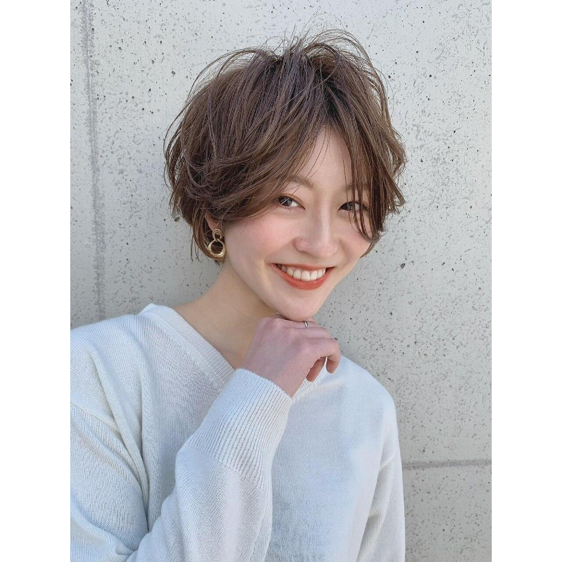 【山口指名限定】似合わせカット+デザインパーマ+最高級トリートメント/池袋