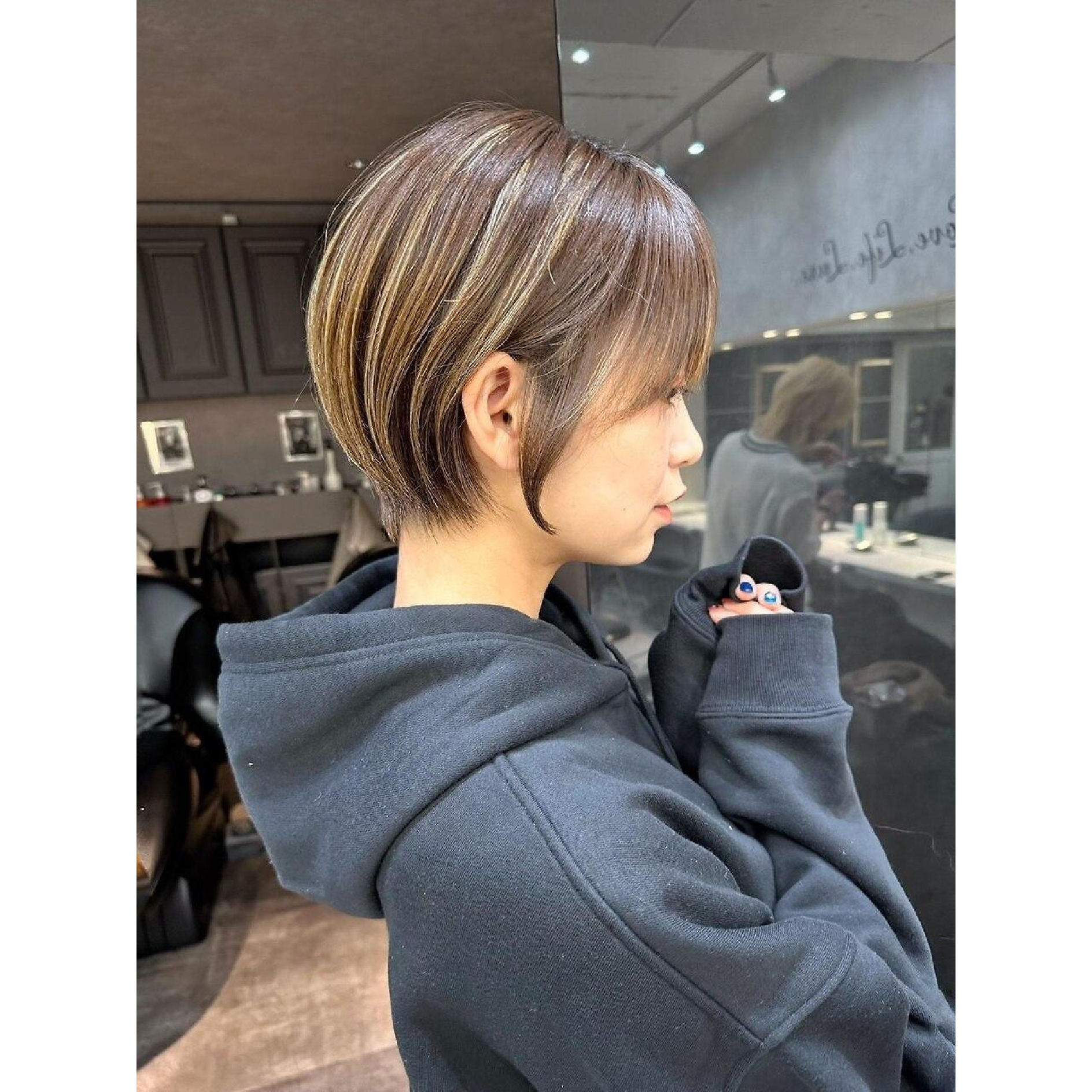 【山口指名限定】カット+ダメージレスカラー+パーマ+トリートメント/池袋