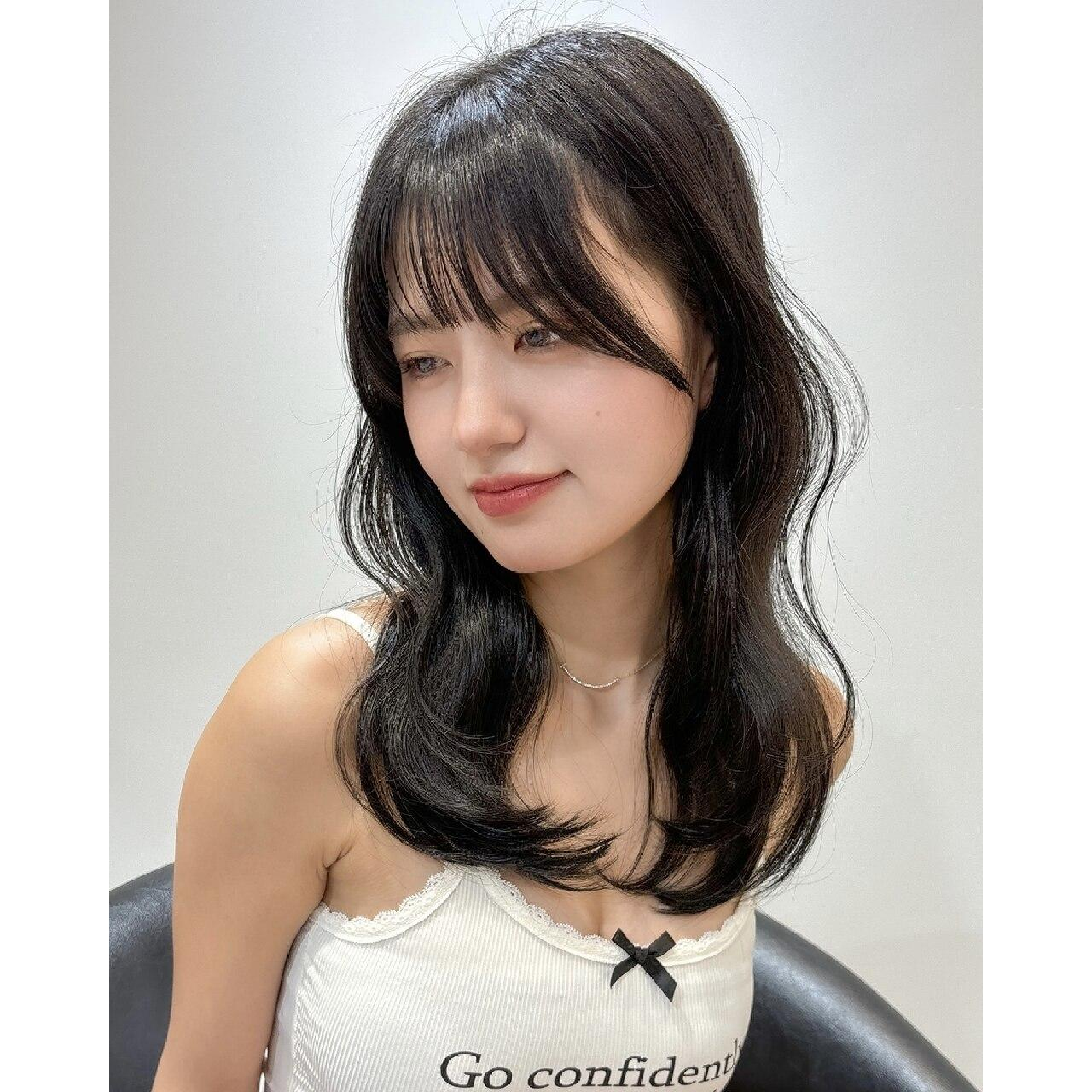 【お出かけ韓国セット】前髪+顔周りカット+コテ巻きヘアセット[原宿/表参道]
