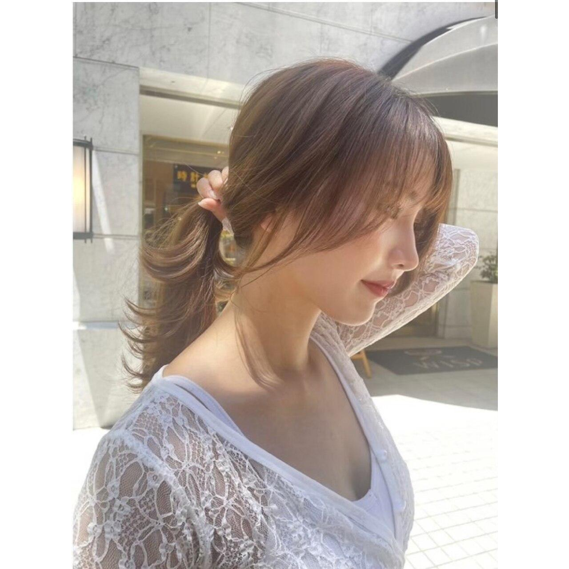 前髪カット＋カラー＋髪質改善クイックTR￥7800【仙台/髪質改善/韓国/仙台】