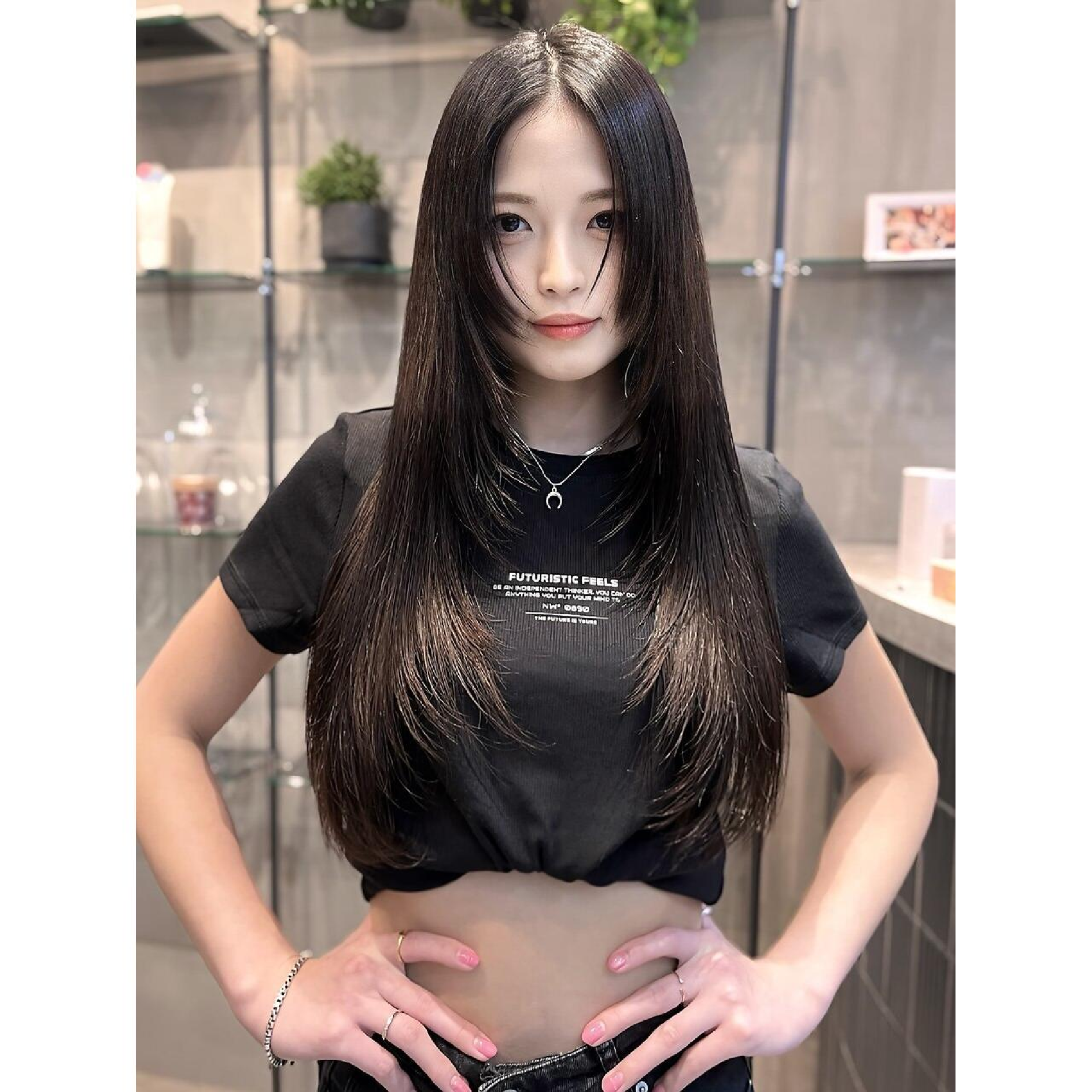カット＋美髪縮毛矯正＋カラー＋スチームTR￥22800【仙台髪質改善縮毛矯正】