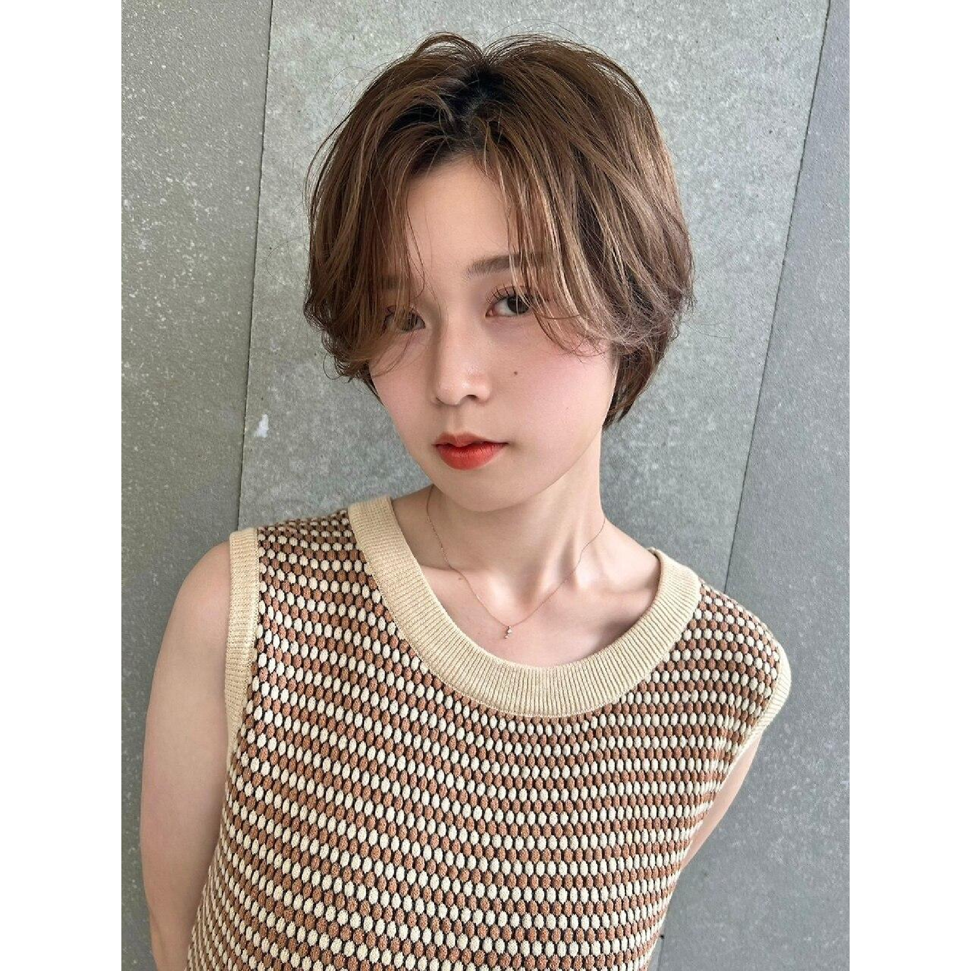 《毎朝快適に》前髪パーマ＋カット＋スチームTR￥8200【仙台/髪質改善/韓国】