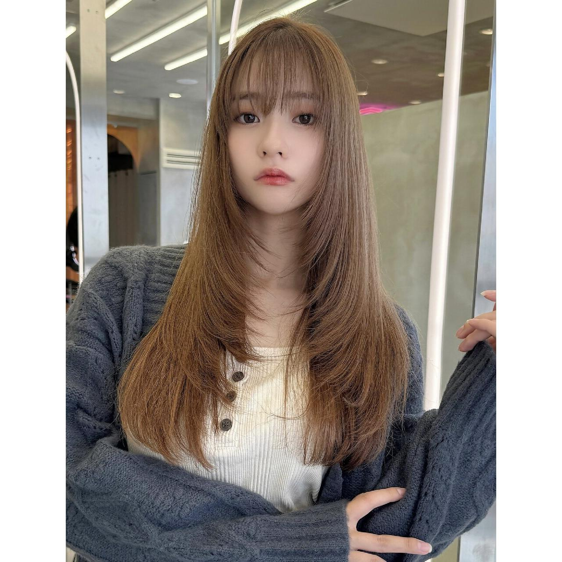 【ネイリー限定♡】小顔カット+イルミナカラー+ナノスチーム髪質改善TR￥6480
