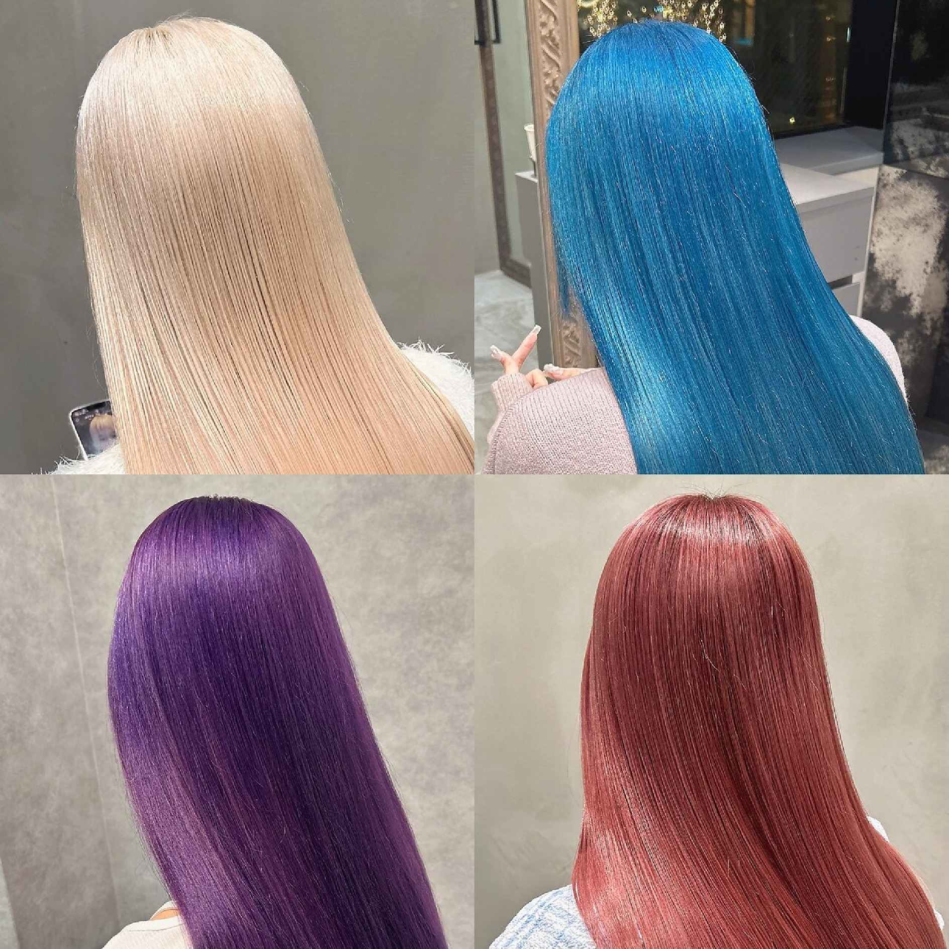 【KEN指名限定】最高級ケアブリーチ2回+艶カラー+ケアトリートメント