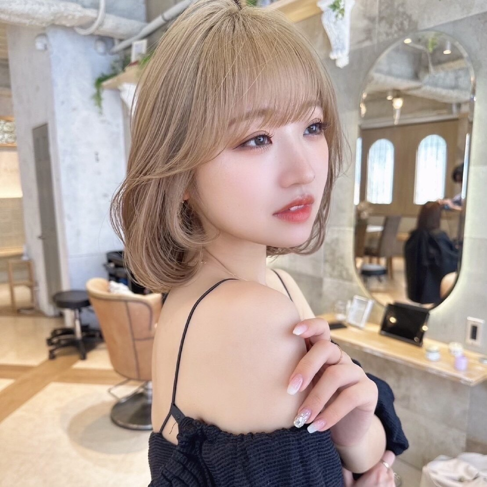 *【ブリーチありダブルカラー】+カット+1stepトリートメント¥19800