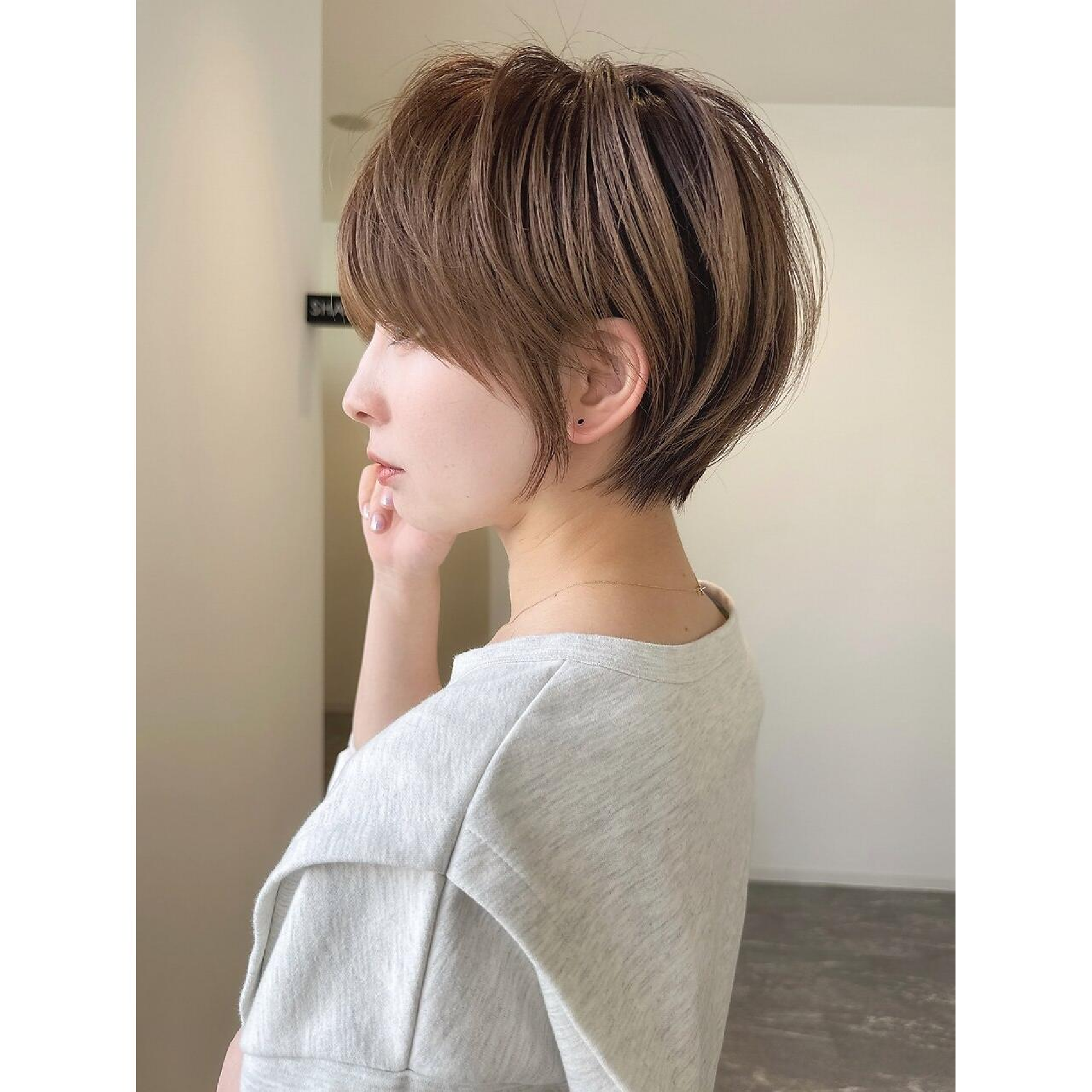 『浅井指名限定』似合わせカット＋iNOAカラー＋T0KIOトリートメント