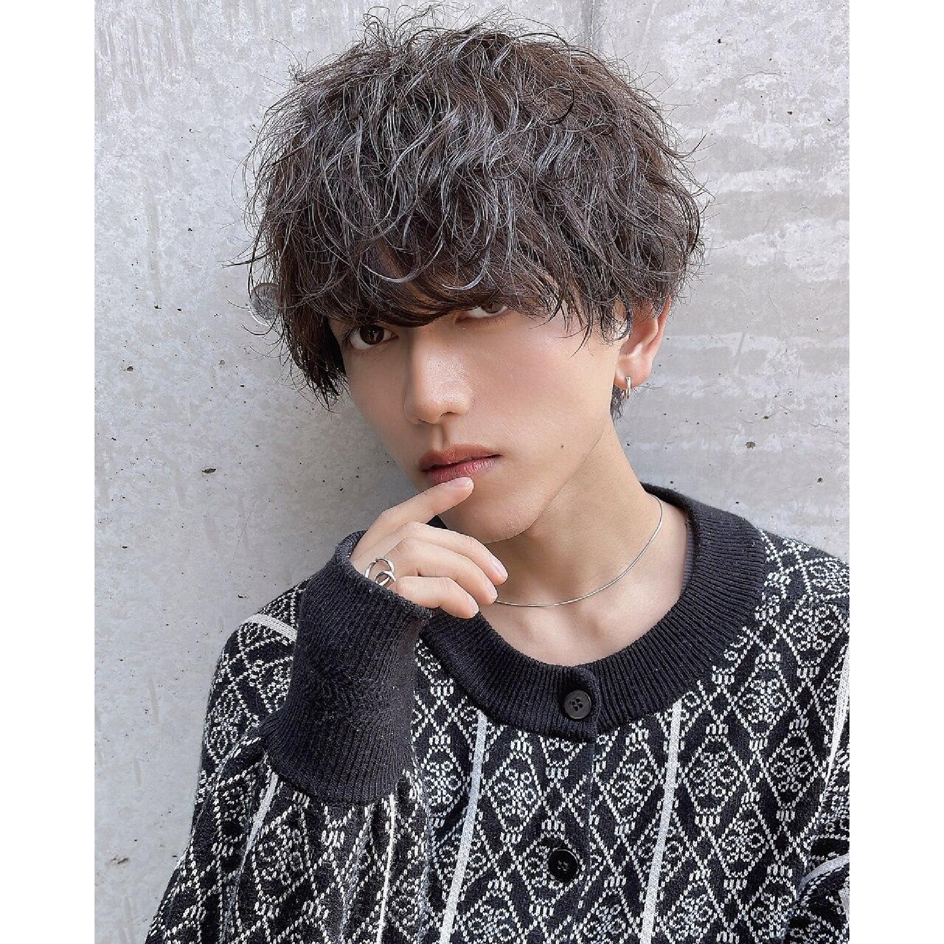 【萩原指名限定】カット＋波巻きパーマ＋髪質改善トリートメント