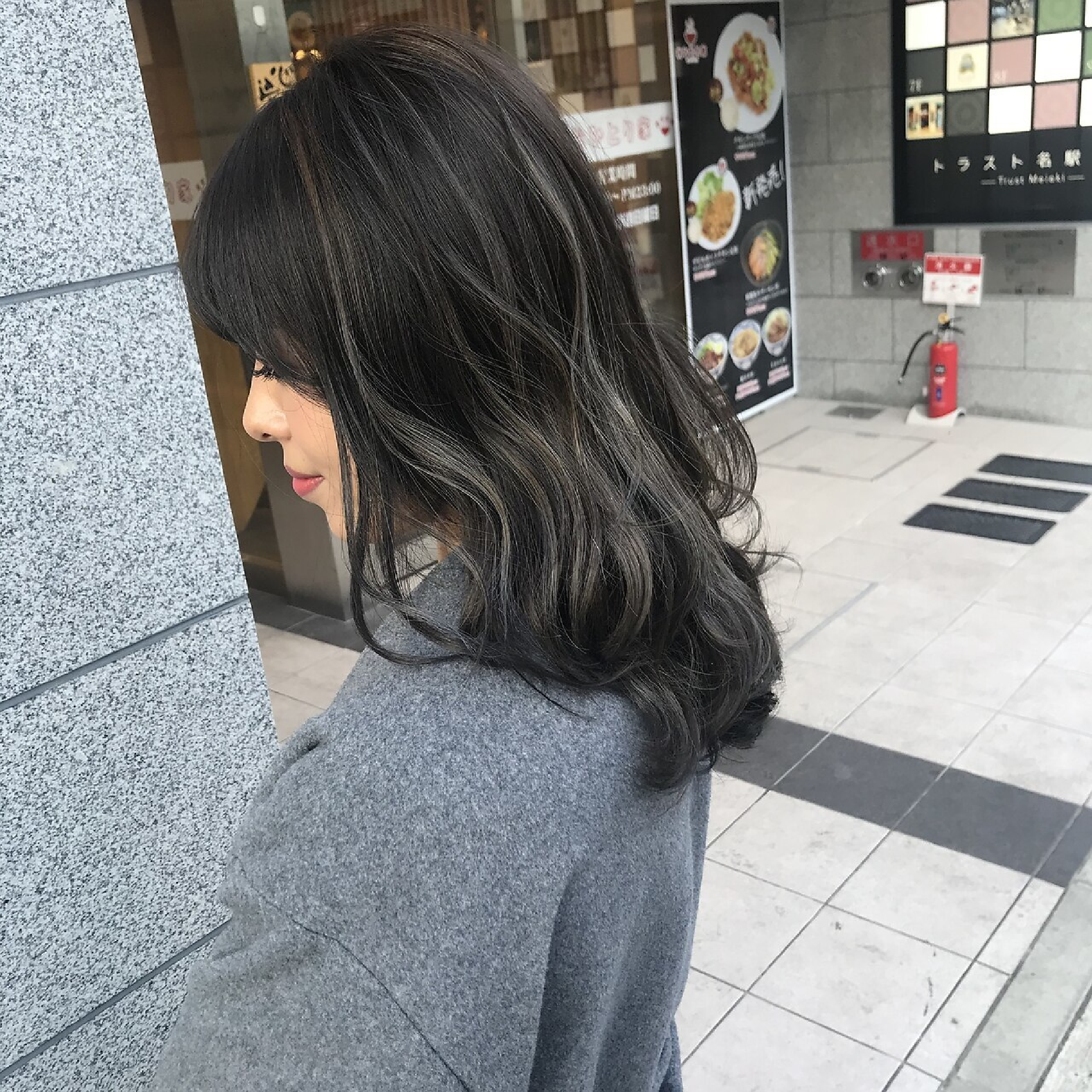 カット＋ナチュラルハイライト＋トリートメント（名古屋駅/名駅）