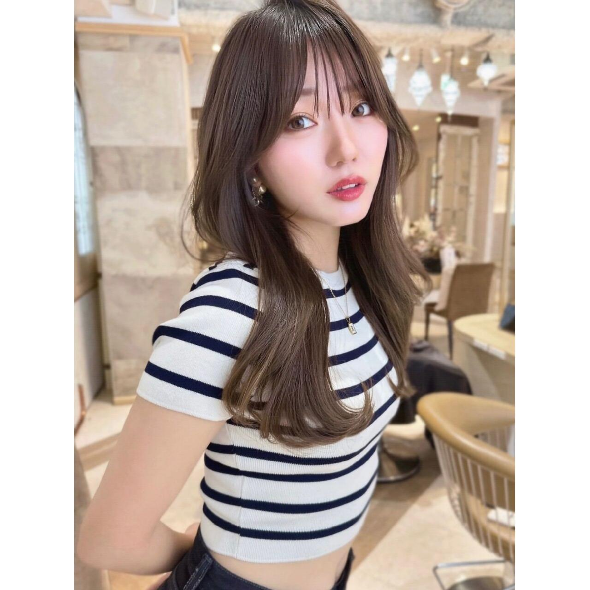 二回目限定【前回来店日～３０日以内の方!前髪カット付き】カラー＋1STEP TR