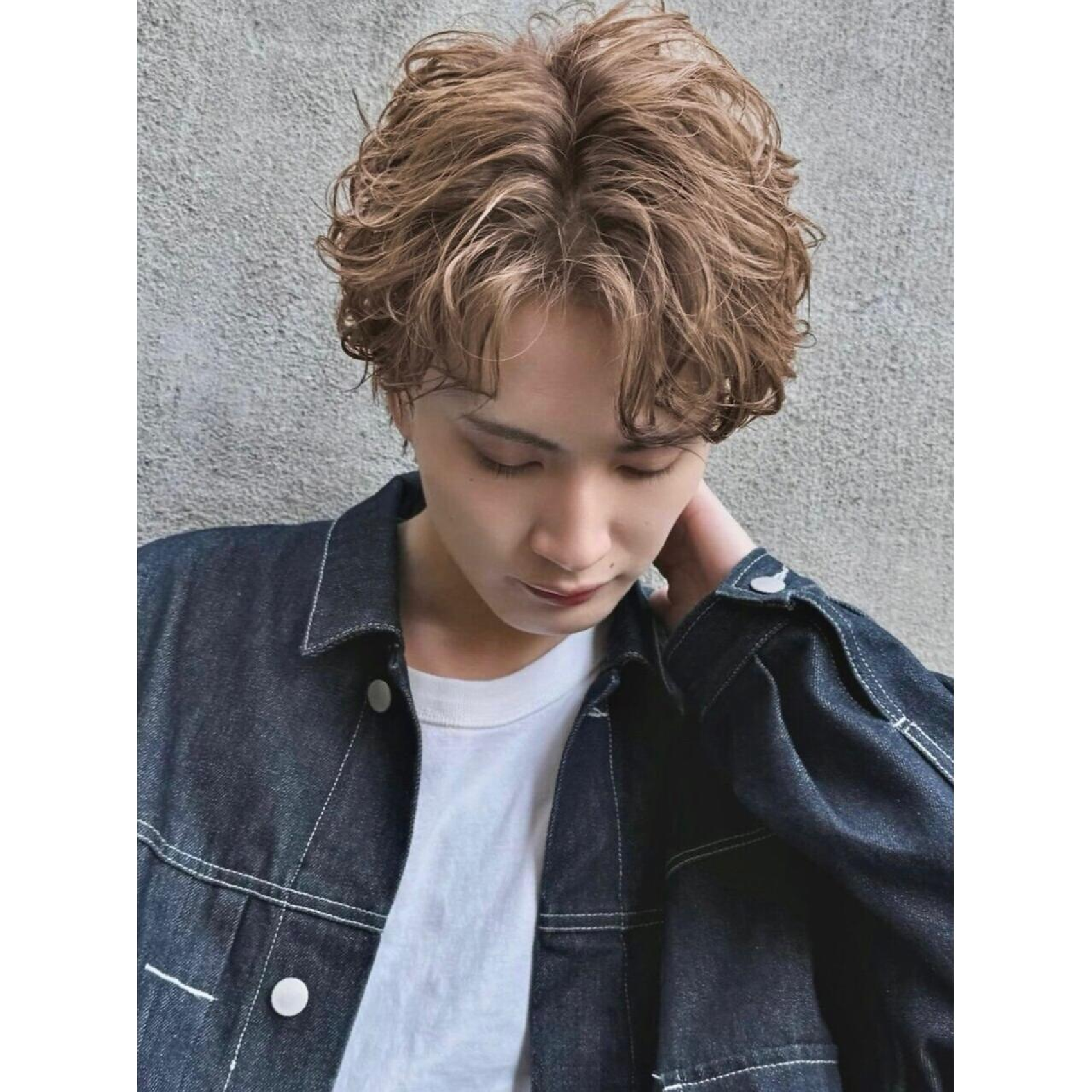 MENSカット＋パーマ＋1STEP髪質改善TR　(京都/四条烏丸/メンズ）