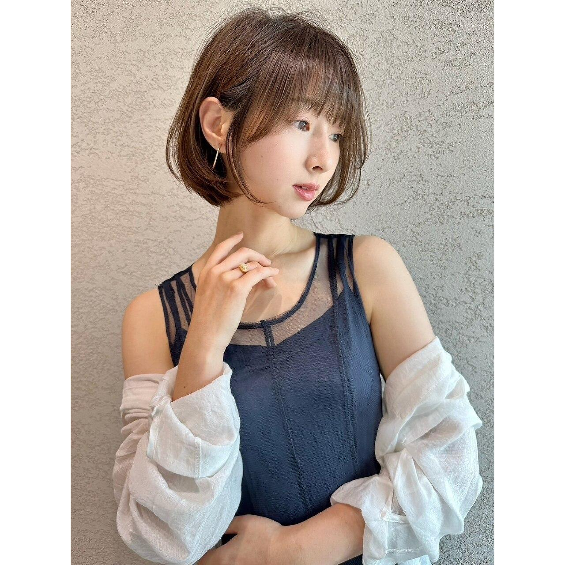 【平日限定】カラー＋前髪、顔周りカット＋トリートメント