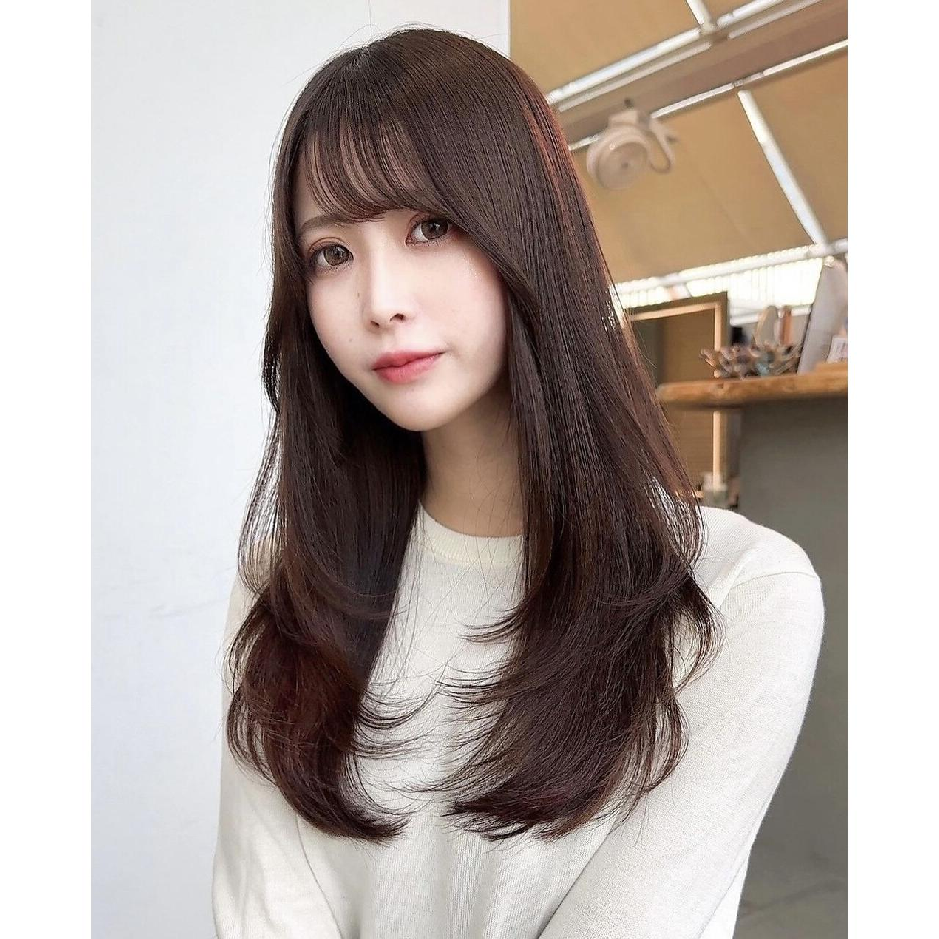 【月城指名限定】韓国レイヤーカット+透明感カラー+韓国式水トリートメント