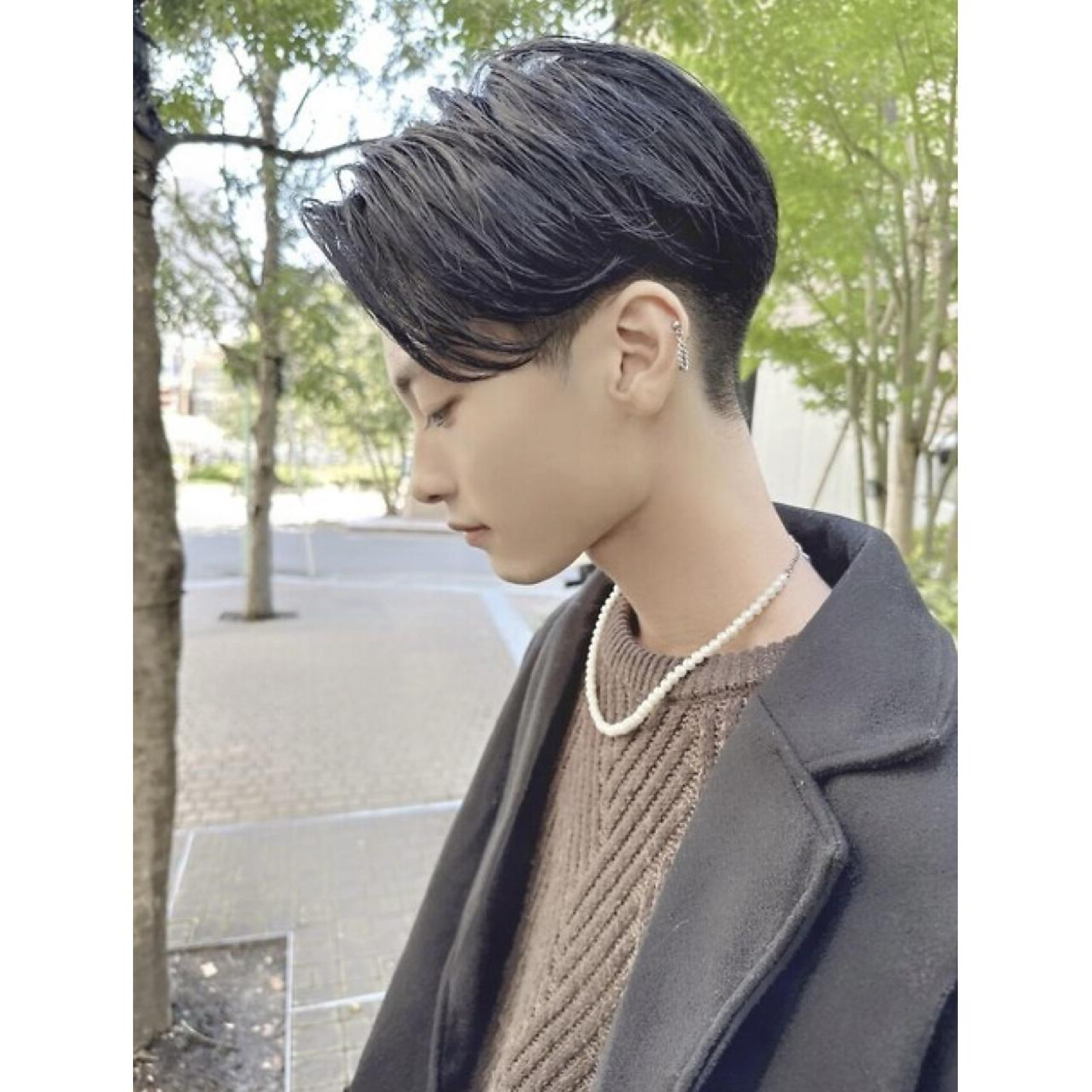 【カレン、玉木指名限定】メンズカット+縮毛矯正 ￥18000