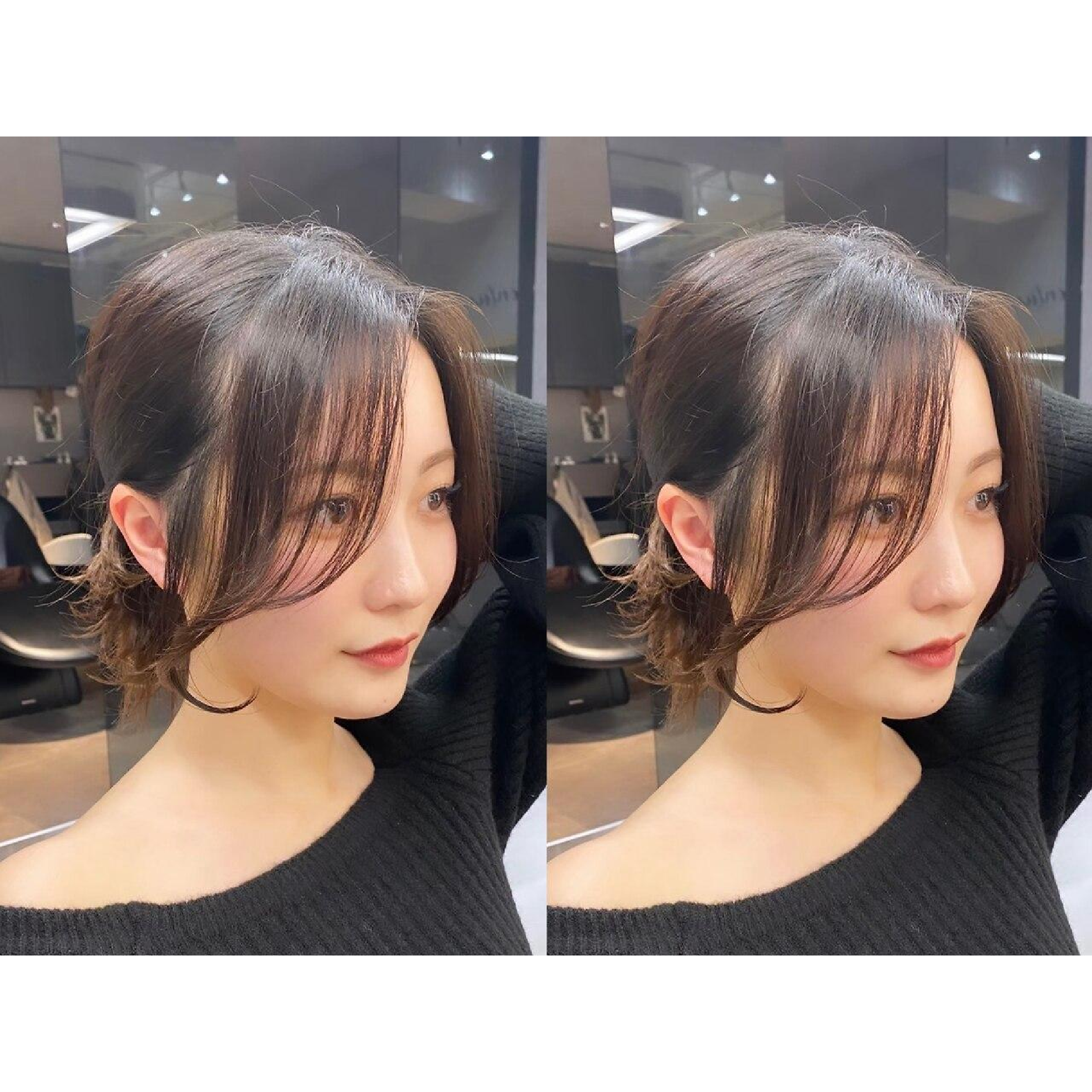 【クイックメンテナンス♪】前髪＆顔周り韓国風カット/横浜　髪質改善