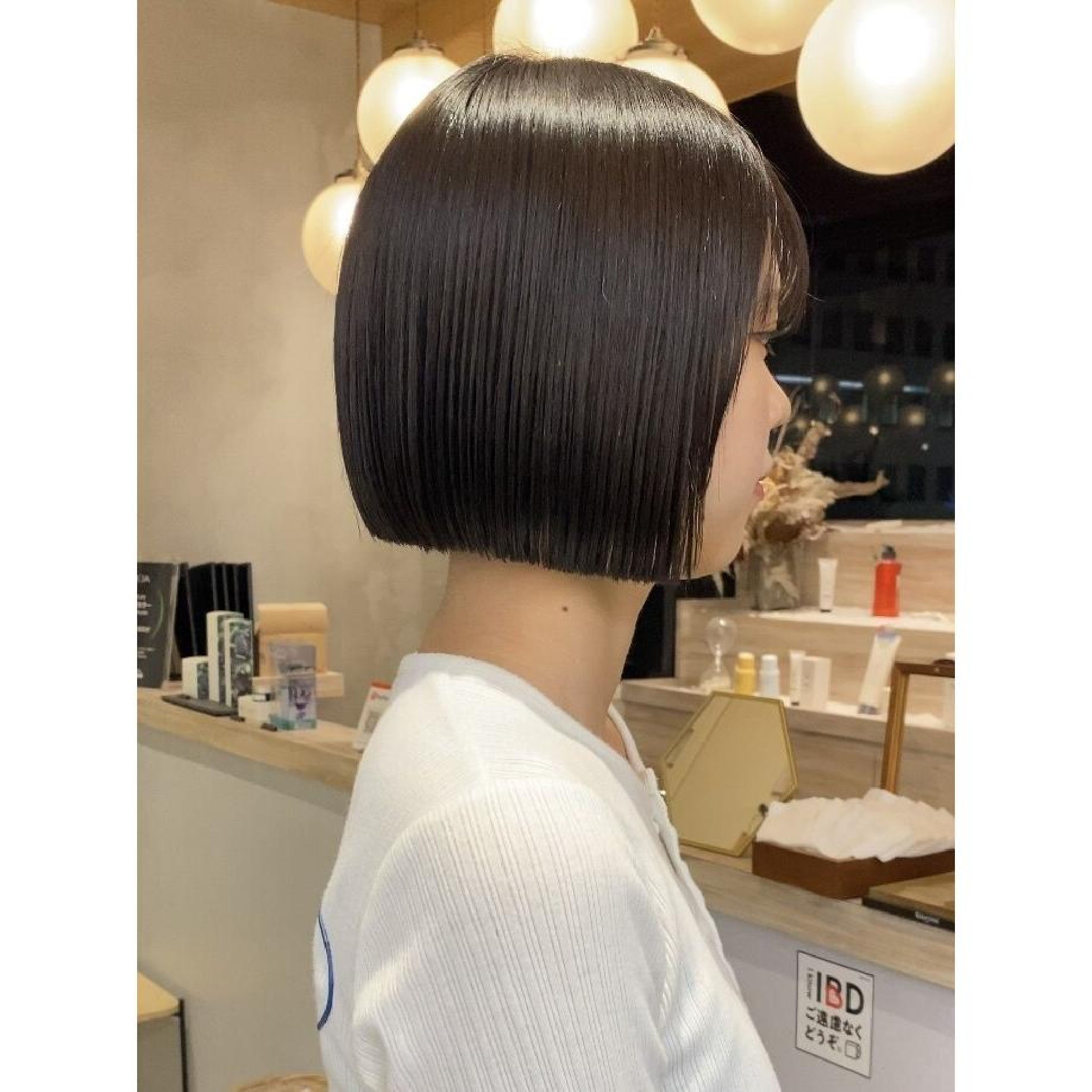 【RINA指名限定】骨格矯正ボブカット＋1steｐトリートメント