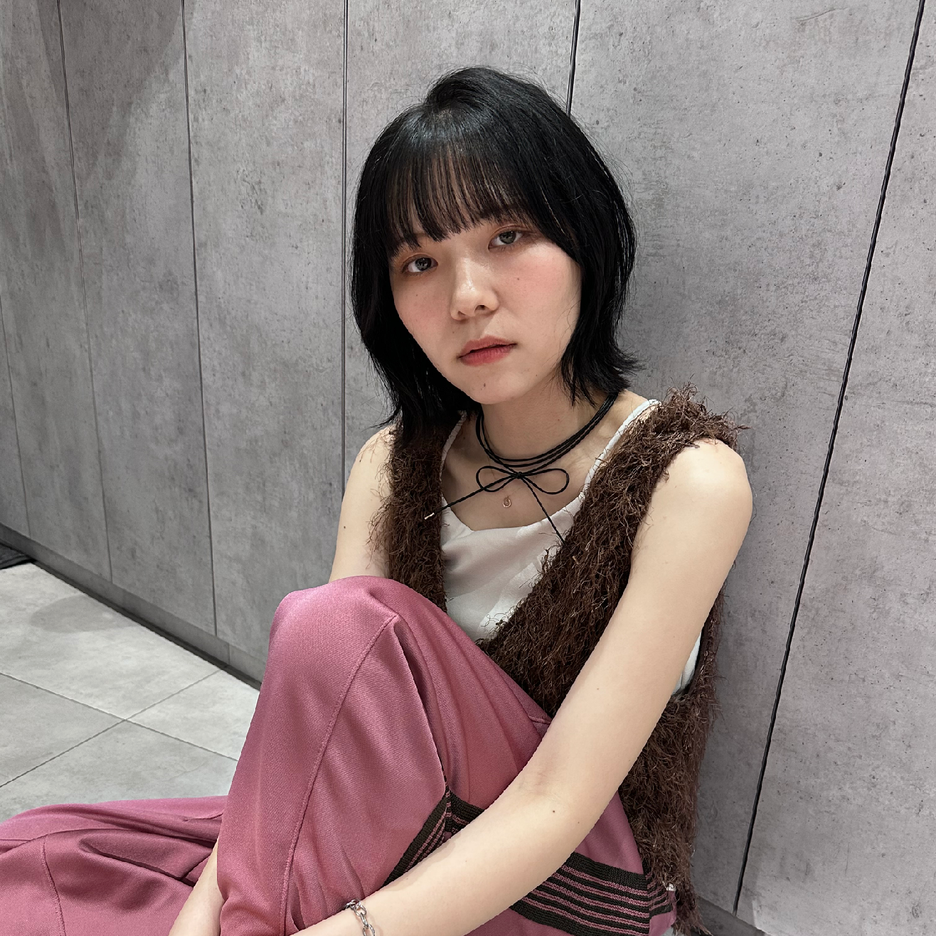 カット＋透明感カラー【¥12,650】→【¥9,900】