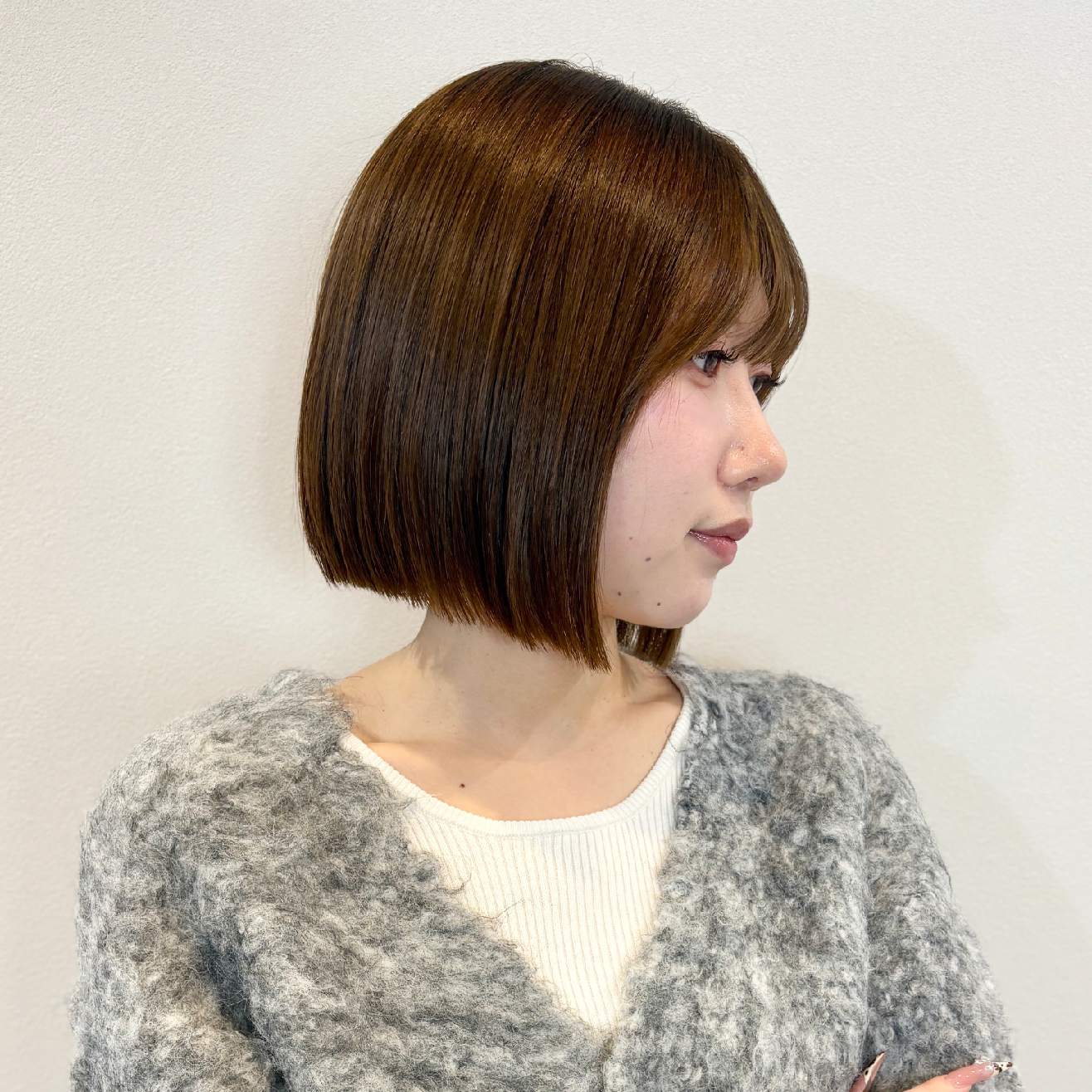 【3番人気】似合わせカット＋透明感カラー＋〈水素or５step〉トリートメント