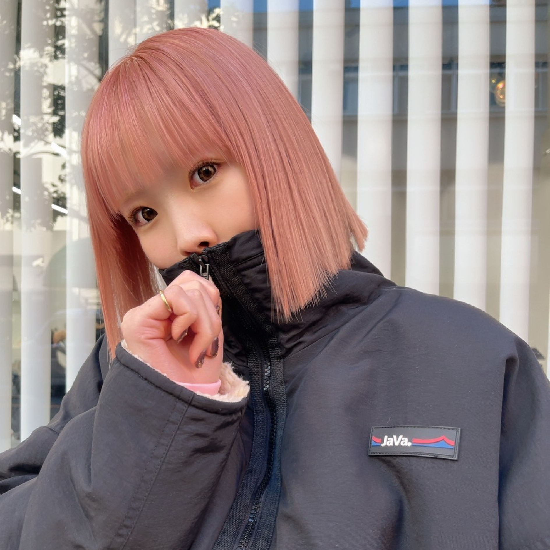 【ダブルカラー】ケアブリーチ＋ケアカラー＋保湿トリートメント￥18,000